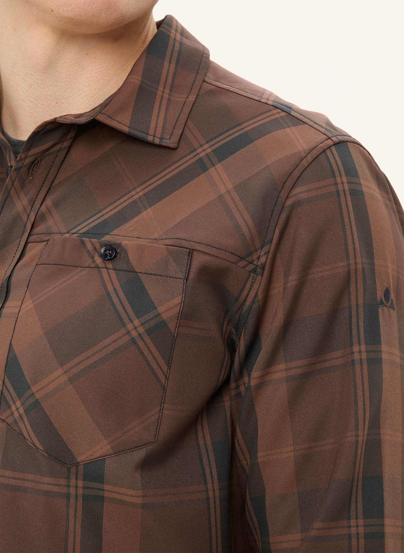 VAUDE Outdoor-Hemd NESHAN IV: BRAUN