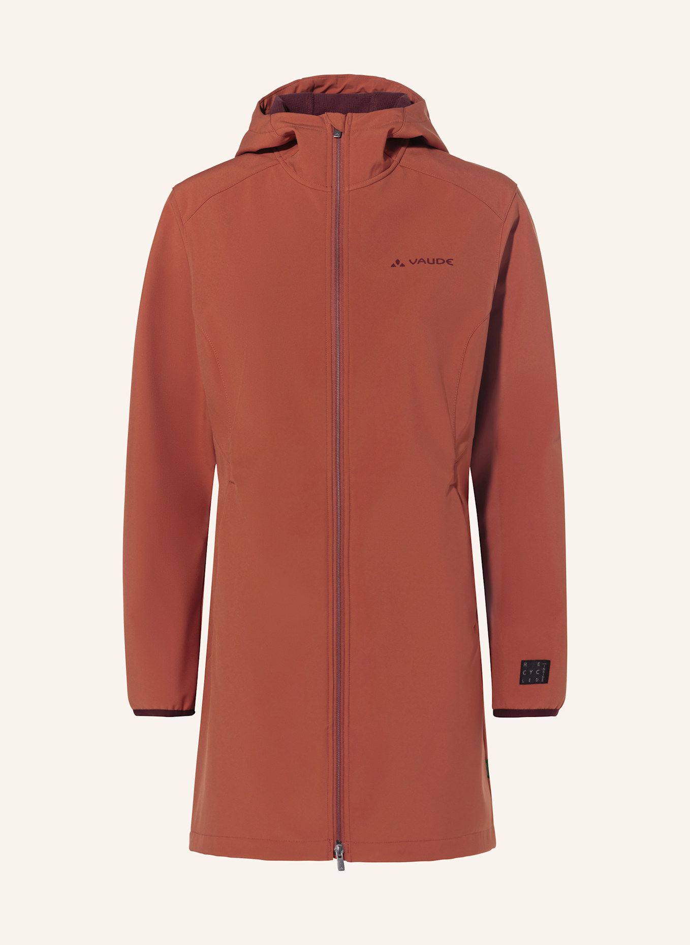 VAUDE Parka MOENA: ROT