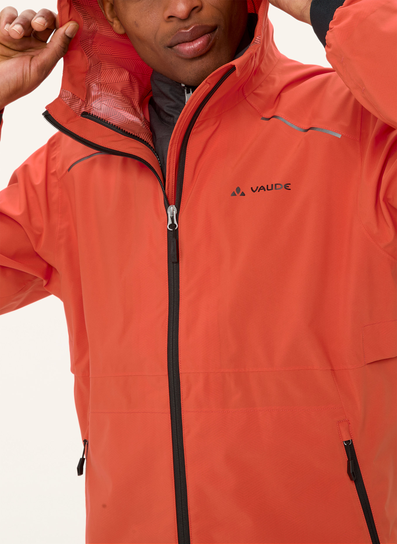 VAUDE 3in1-Jacken M YARAS 3IN1 JACKET: ROT