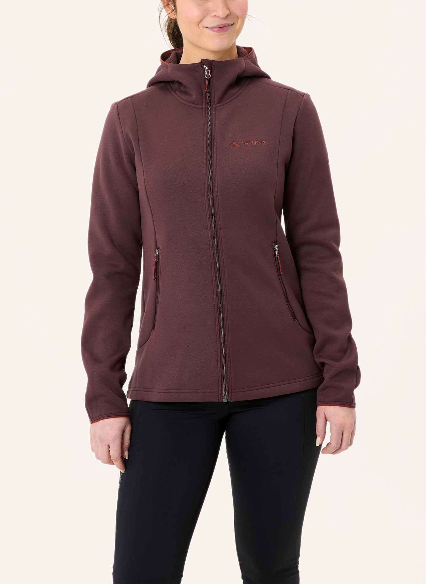 VAUDE Fleecejacke IDRIS: BEIGE