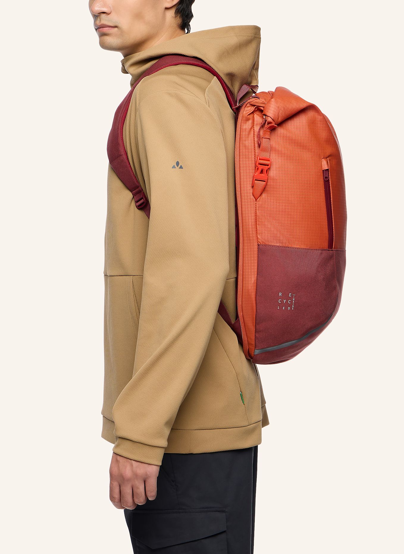 VAUDE 2-in-1-Fahrradtasche CITYGO BIKE 23 II 23 l: ROT