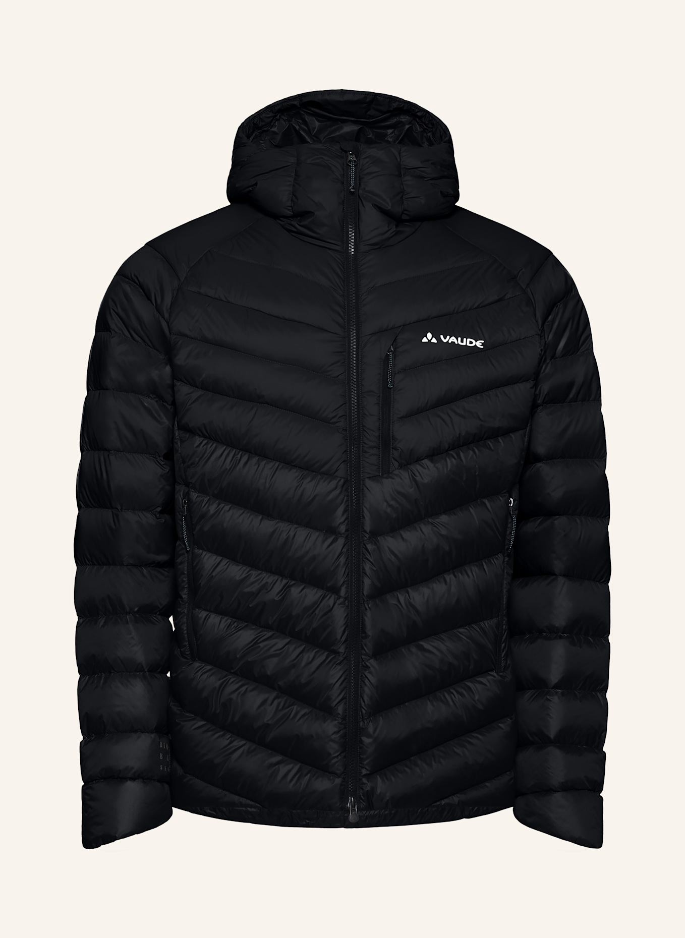 VAUDE Outdoor-Jacke M MONVISO DWN HD JACKET: SCHWARZ