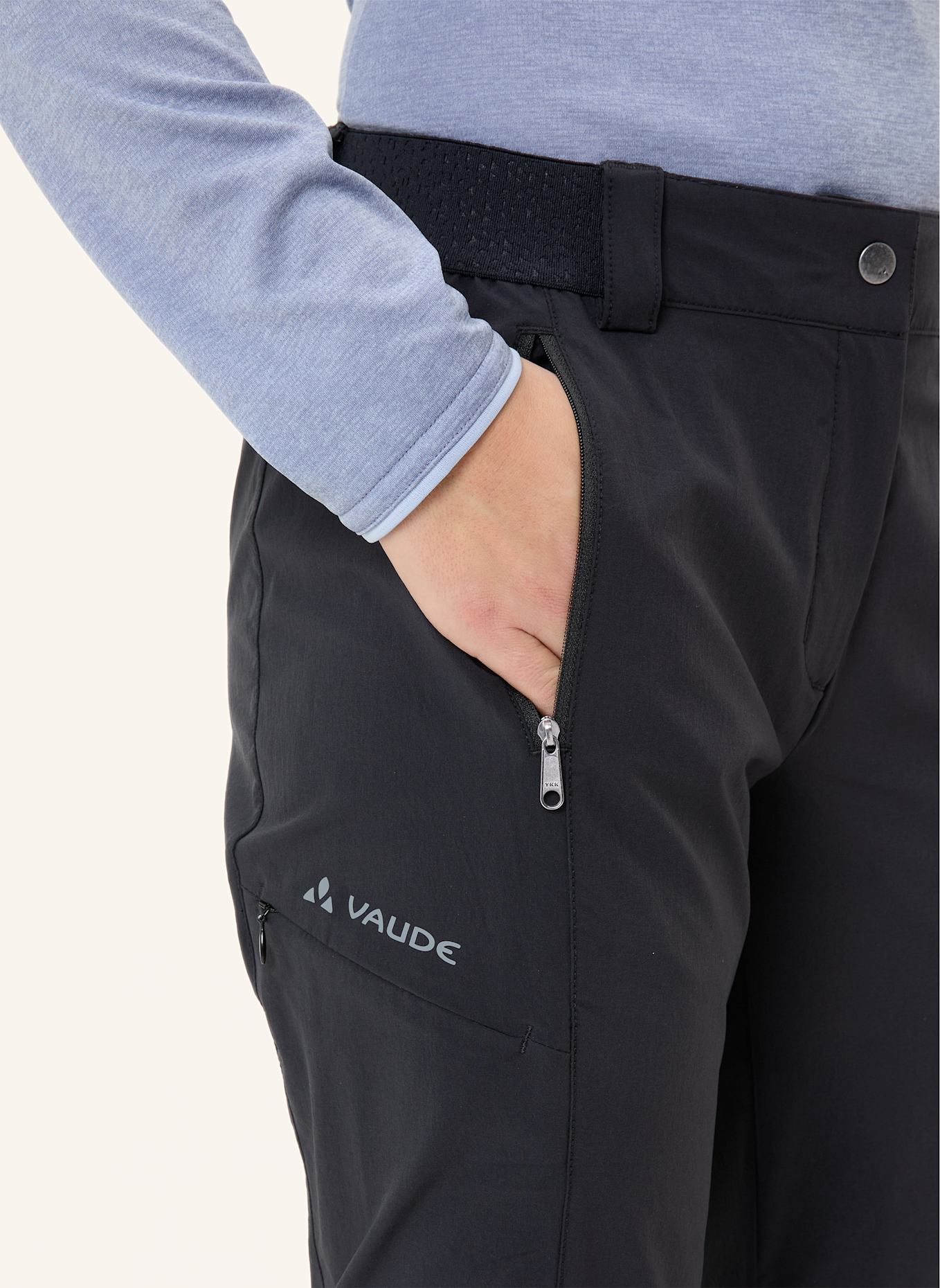 VAUDE Zipp-off-Hose FARLEY II: SCHWARZ