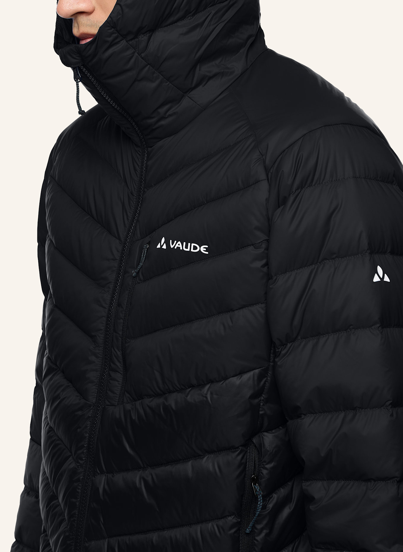VAUDE Outdoor-Jacke M MONVISO DWN HD JACKET: SCHWARZ
