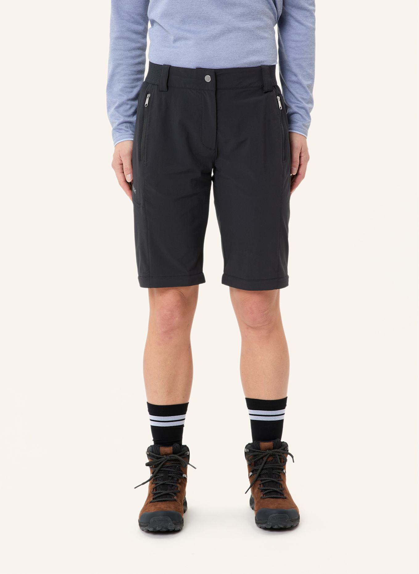 VAUDE Zipp-off-Hose FARLEY II: SCHWARZ