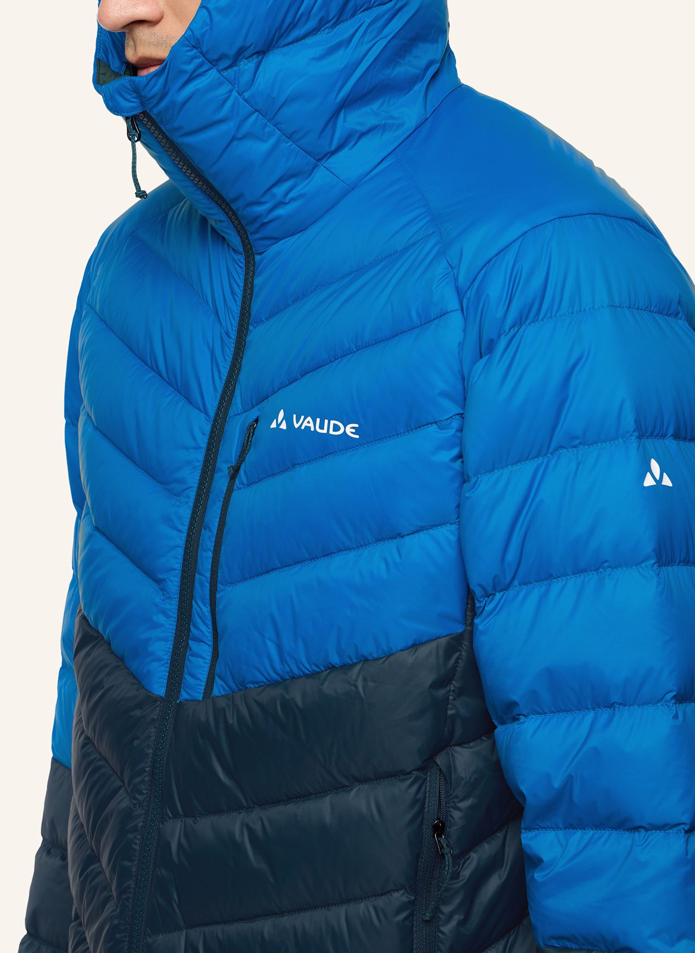 VAUDE Outdoor-Jacke M MONVISO DWN HD JACKET: BLAU