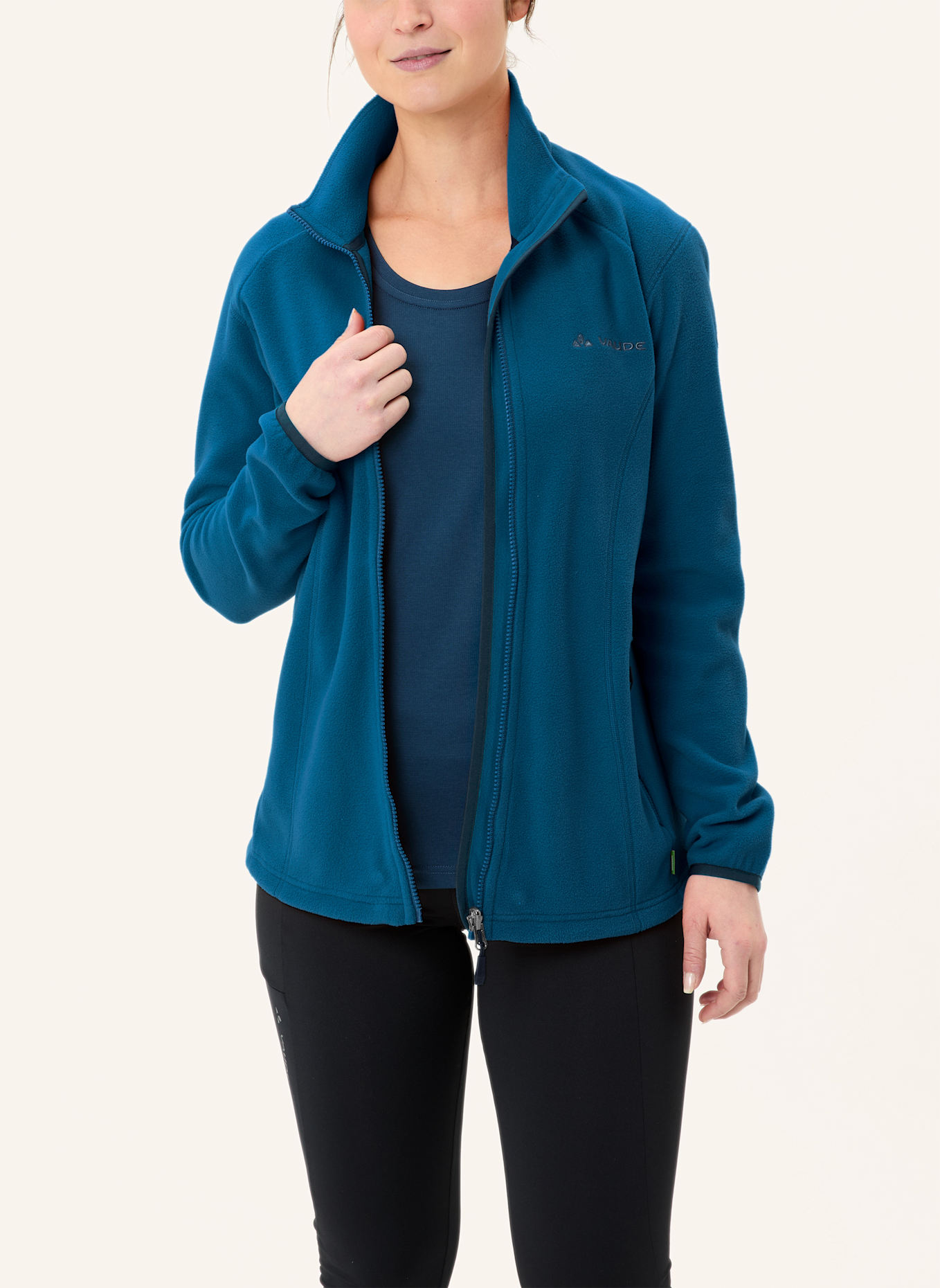 VAUDE Fleecejacke ROSEMOOR: BLAU