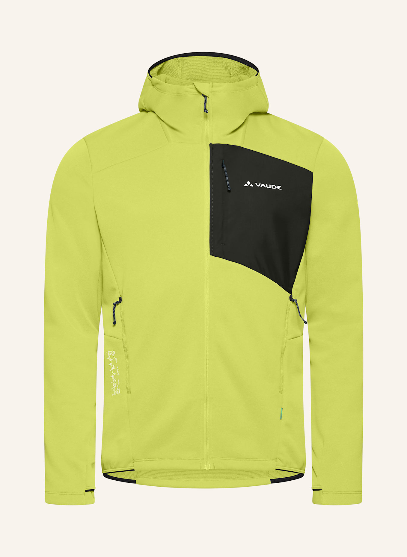 VAUDE Midlayer-Jacke MONVISO III: GRÜN