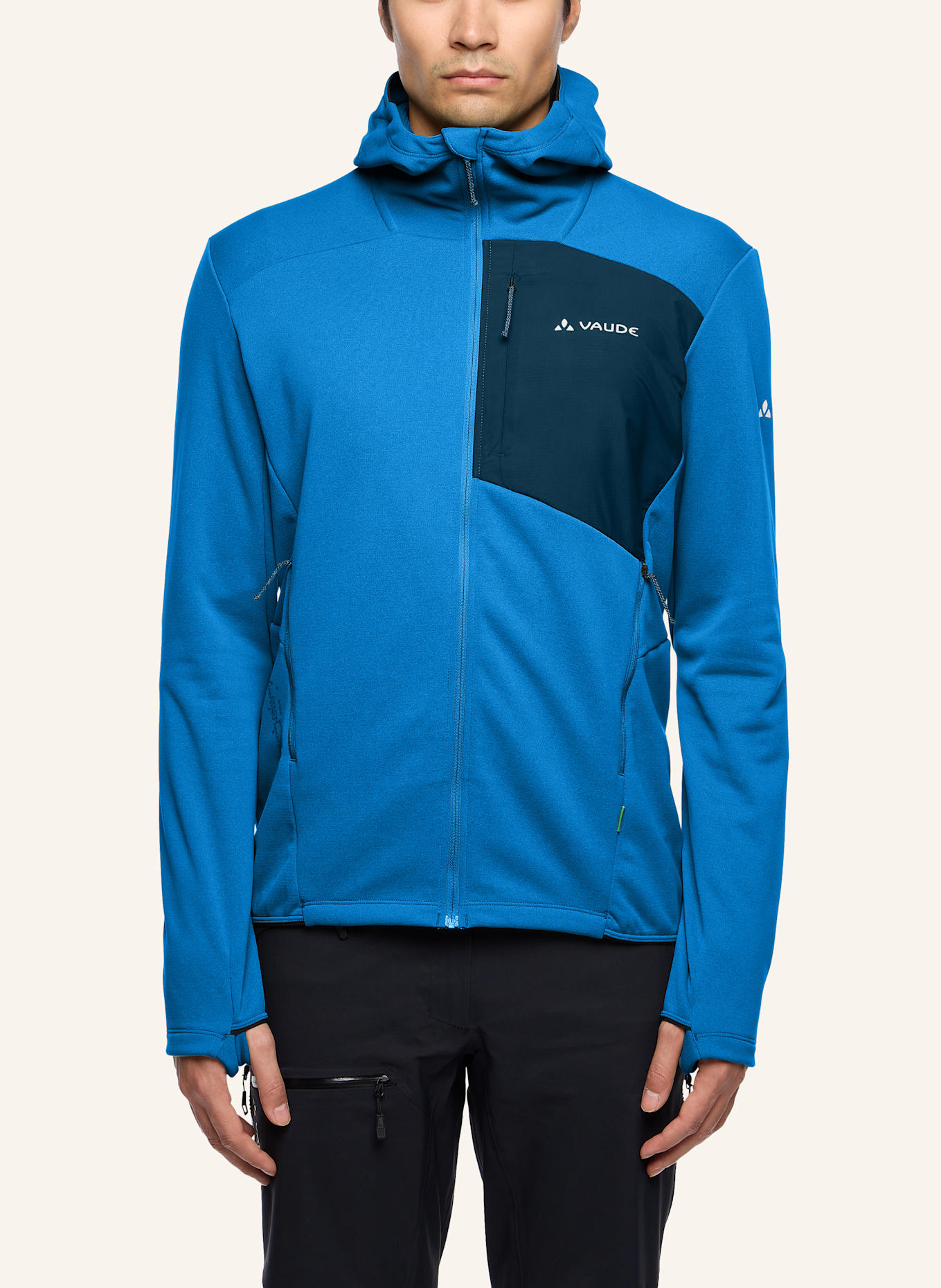 VAUDE Midlayer-Jacke MONVISO III: BLAU