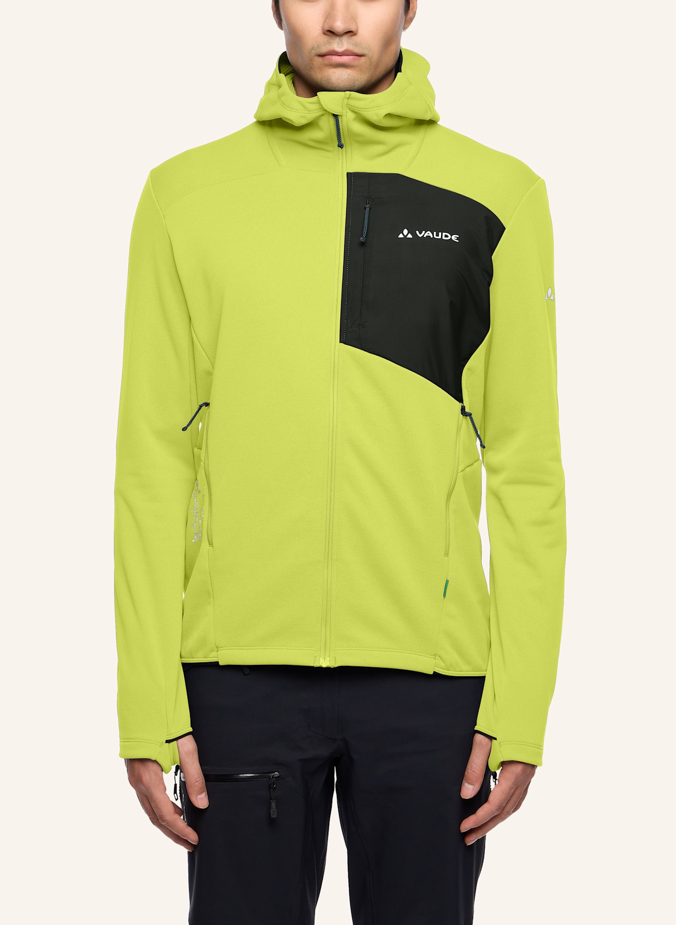 VAUDE Midlayer-Jacke MONVISO III: GRÜN