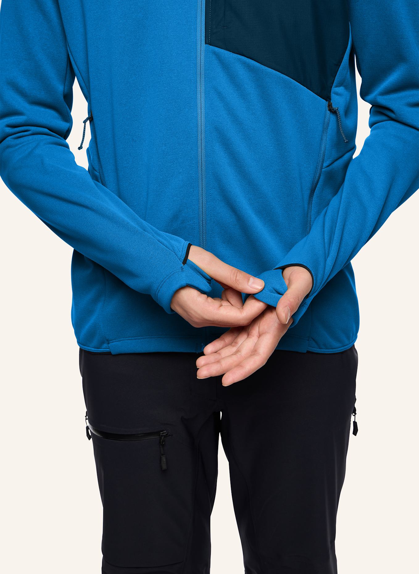 VAUDE Midlayer-Jacke MONVISO III: BLAU