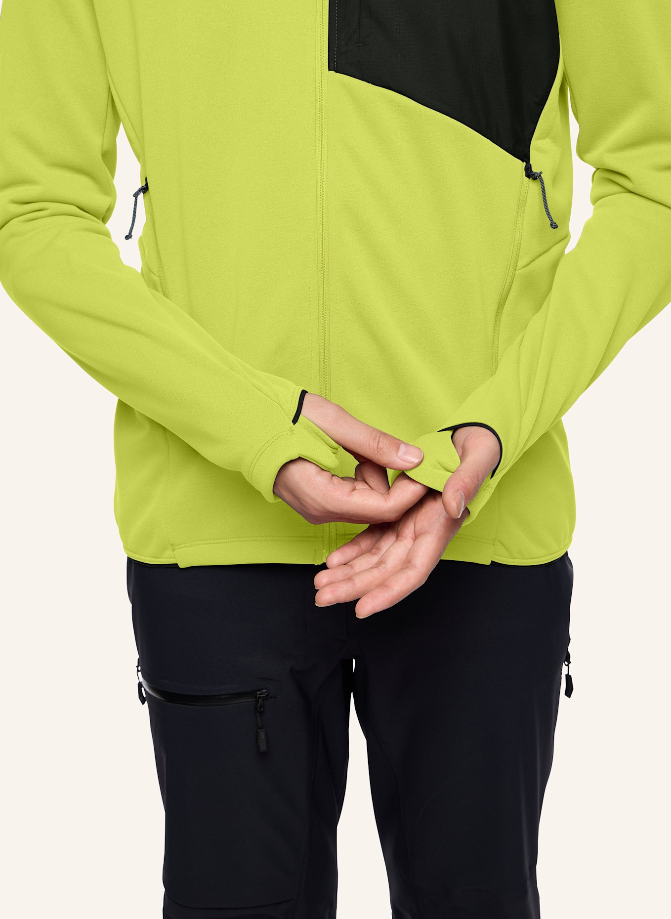 VAUDE Midlayer-Jacke MONVISO III: GRÜN