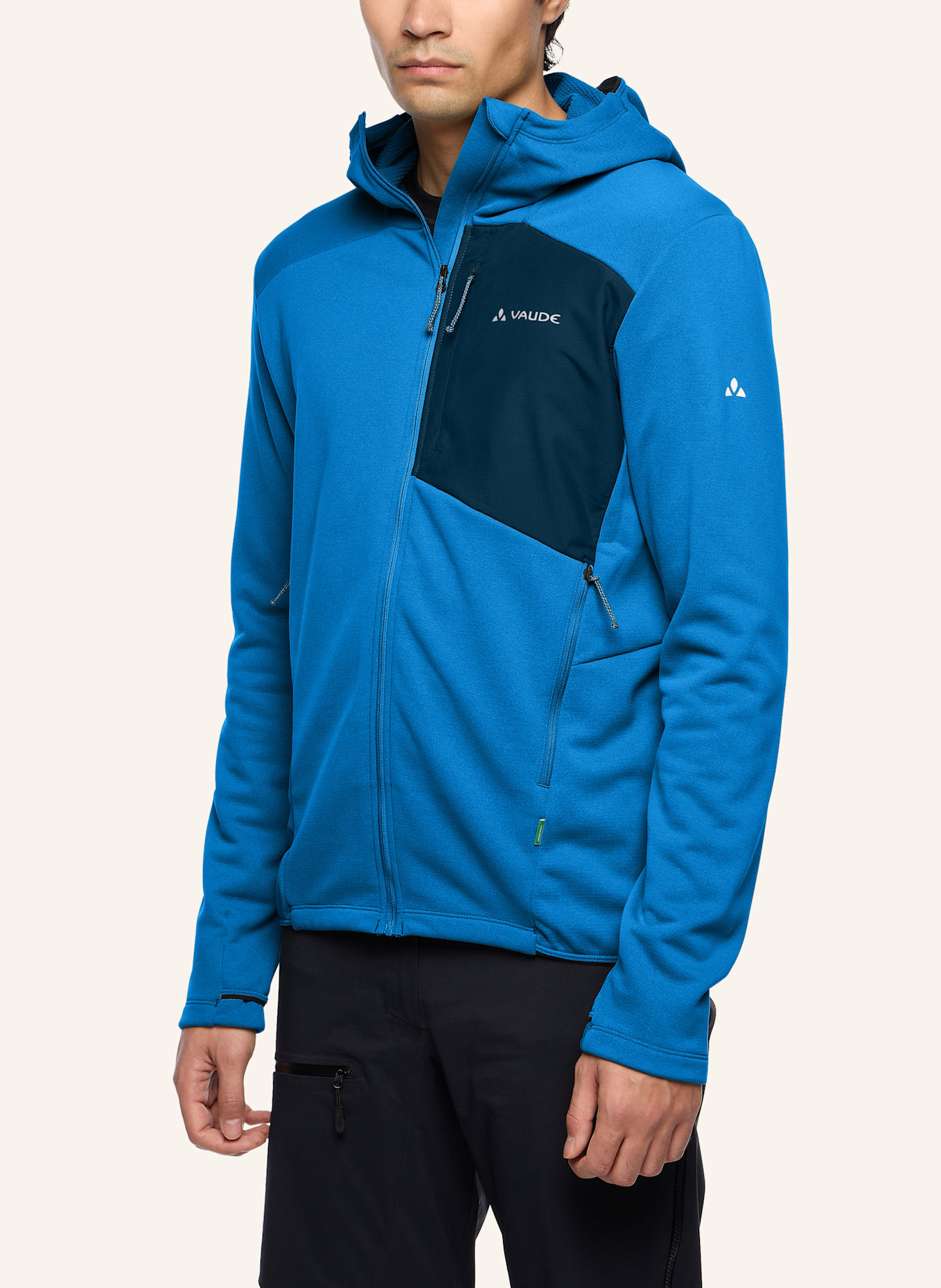 VAUDE Midlayer-Jacke MONVISO III: BLAU