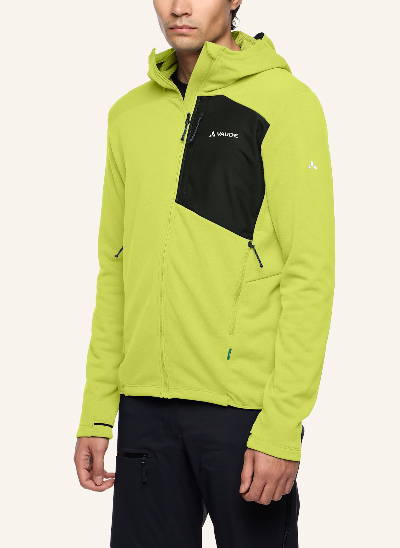 VAUDE Midlayer-Jacke MONVISO III: GRÜN