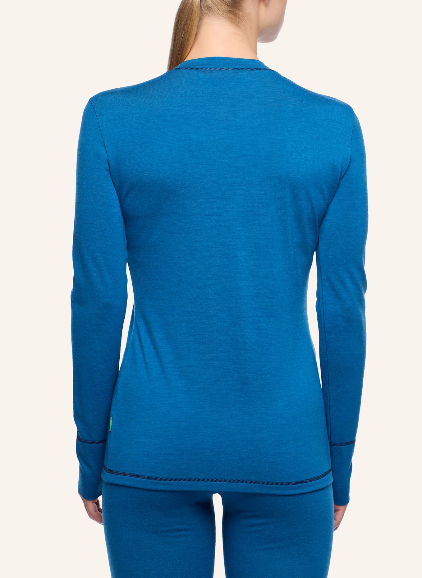 VAUDE Funktionsshirt W MONVISO WOOL LS T-SHIRT: BLAU