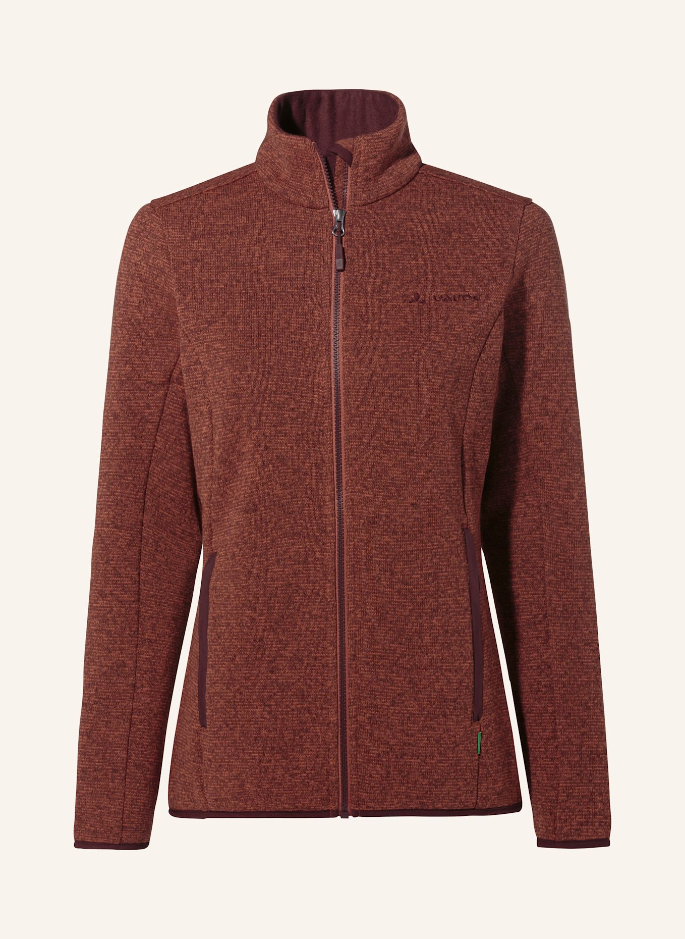 VAUDE Strick-Fleecejacke RIENZA: ROT