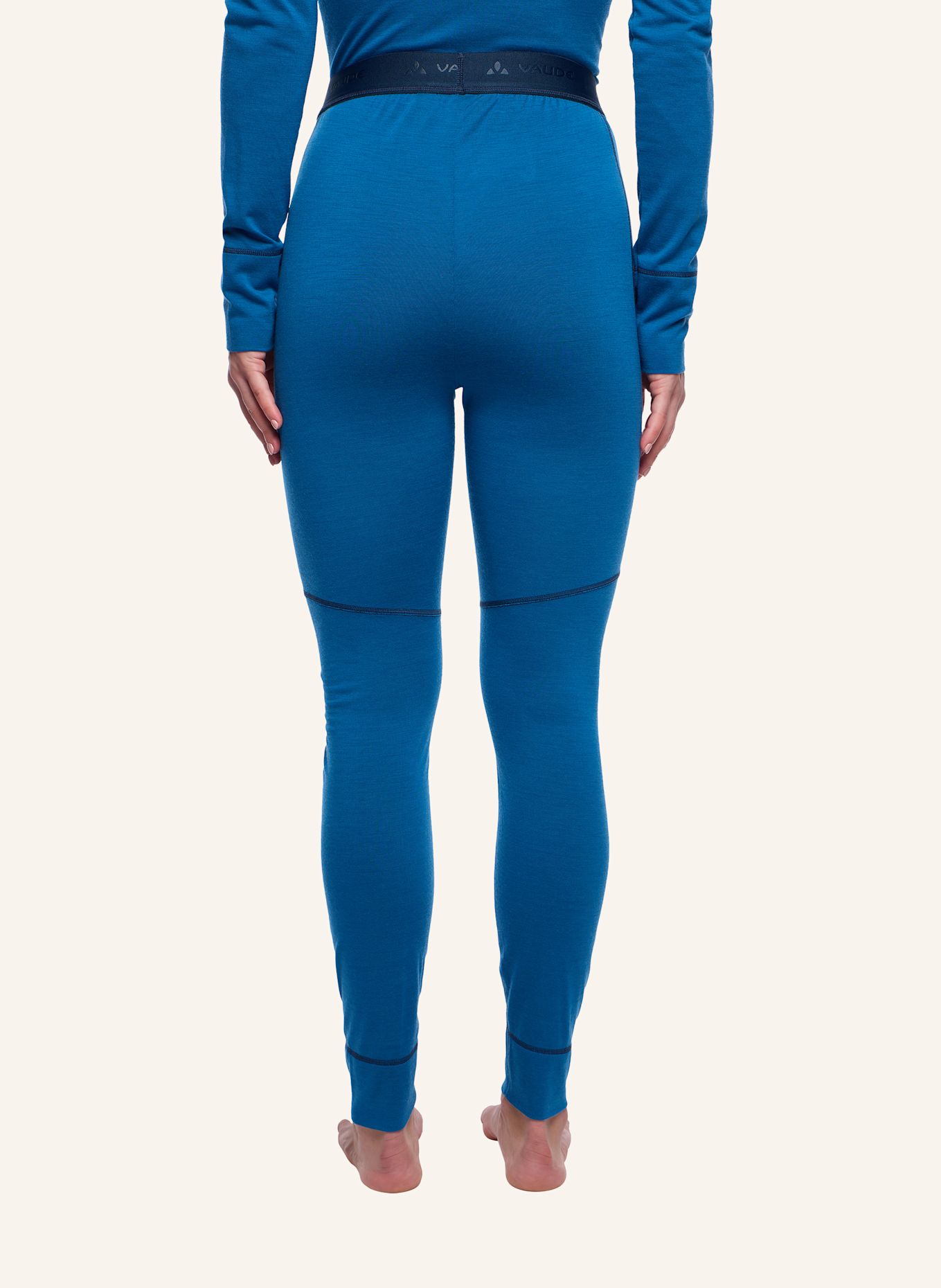 VAUDE Outdoor-Hose W MONVISO WOOL TIGHTS II: BLAU