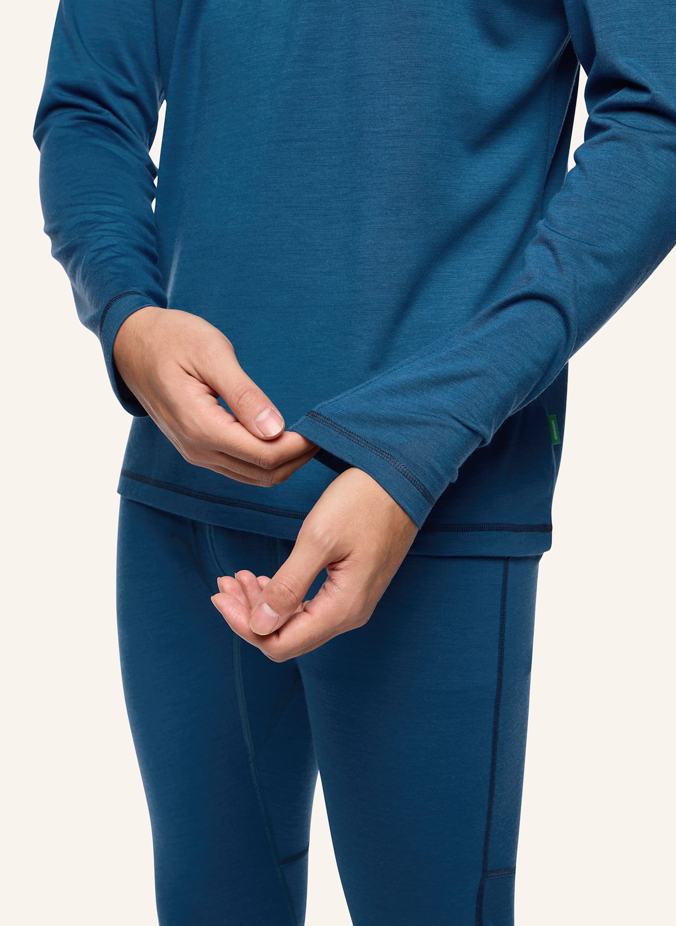 VAUDE Funktionsshirt M MONVISO WOOL LS T-SHIRT: BLAU