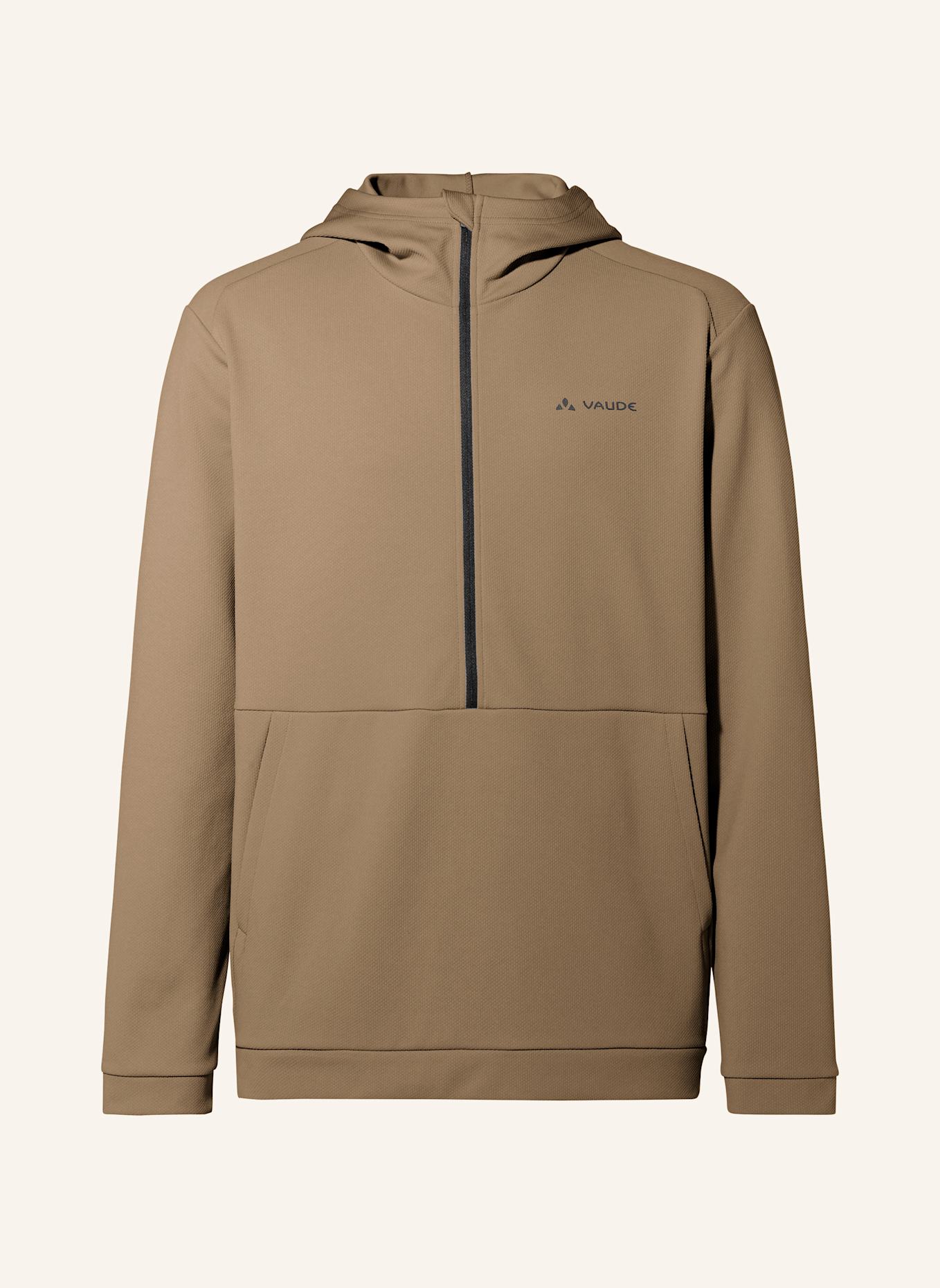 VAUDE Pullover M CYCLIST ALL YEAR SWT: BRAUN