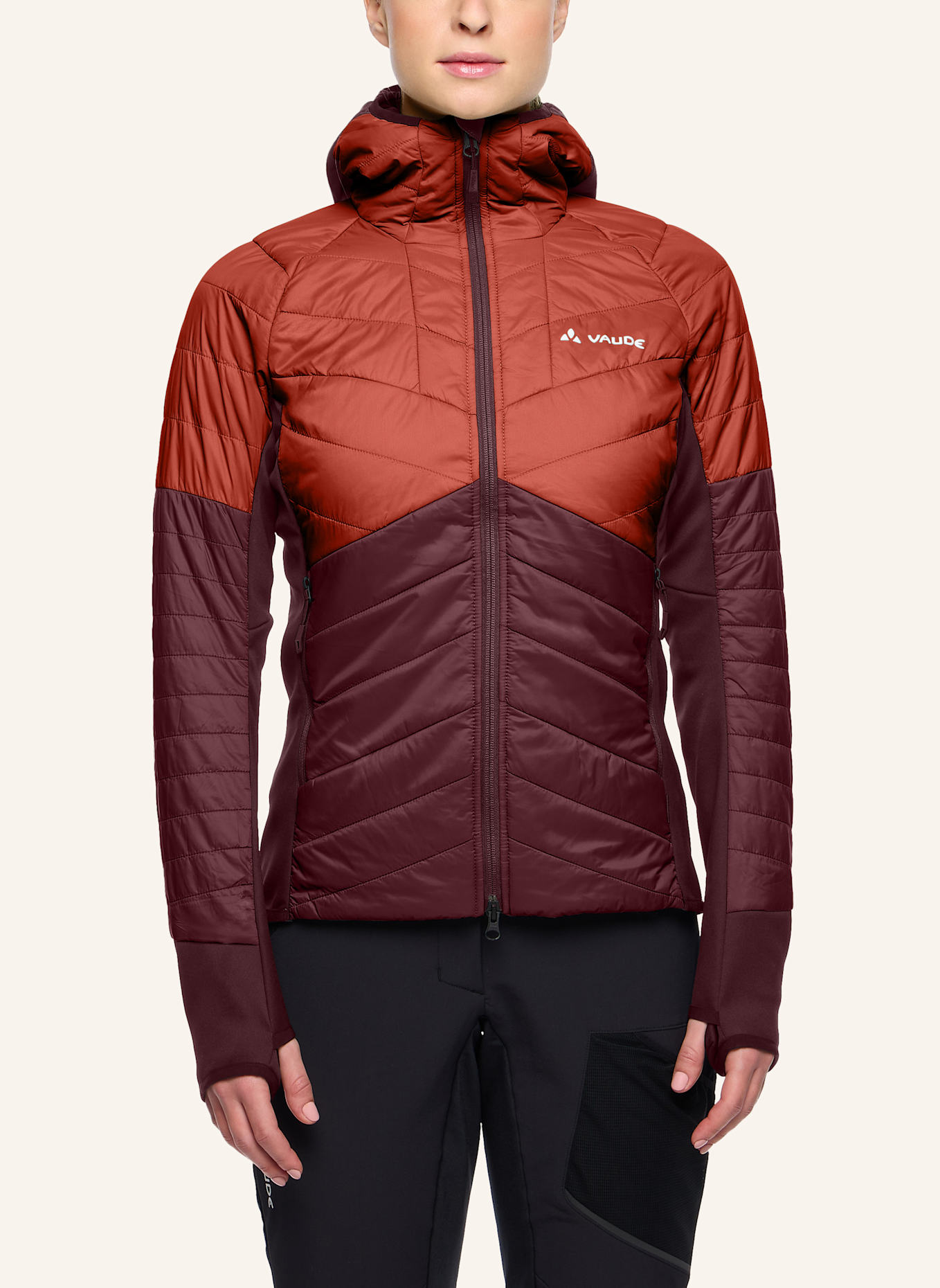 VAUDE Outdoor-Jacke W SESVENNA JACKET IV: ROT