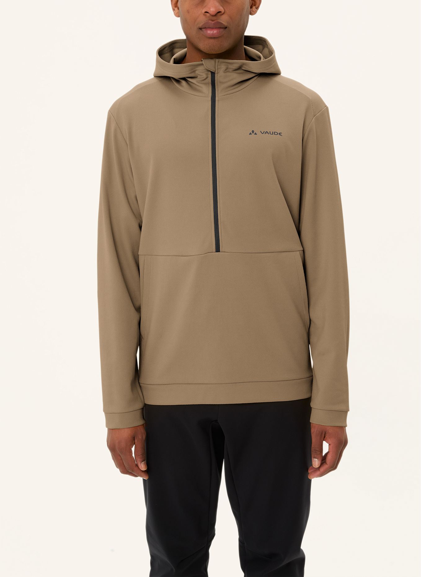 VAUDE Pullover M CYCLIST ALL YEAR SWT: BRAUN