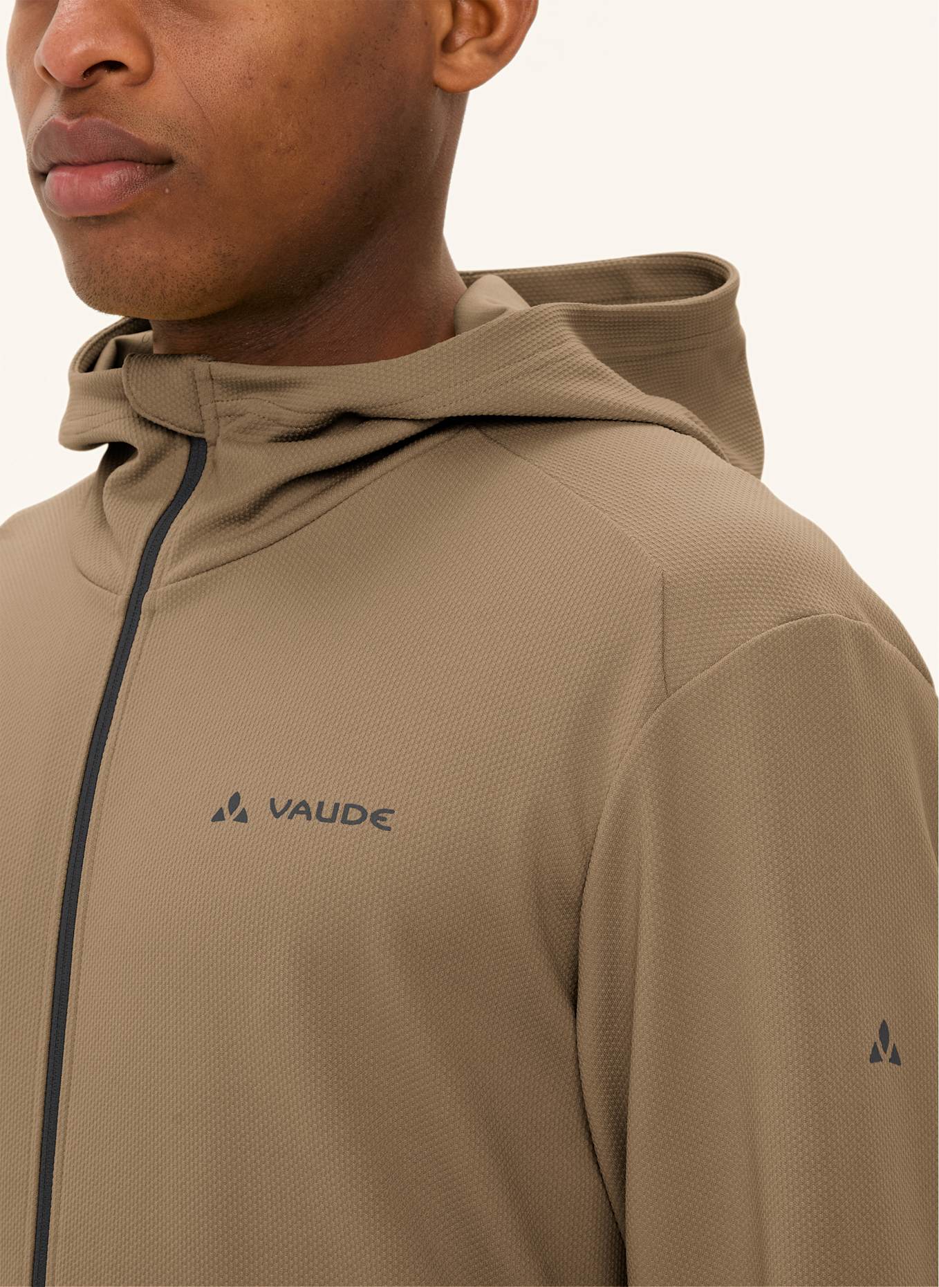 VAUDE Pullover M CYCLIST ALL YEAR SWT: BRAUN