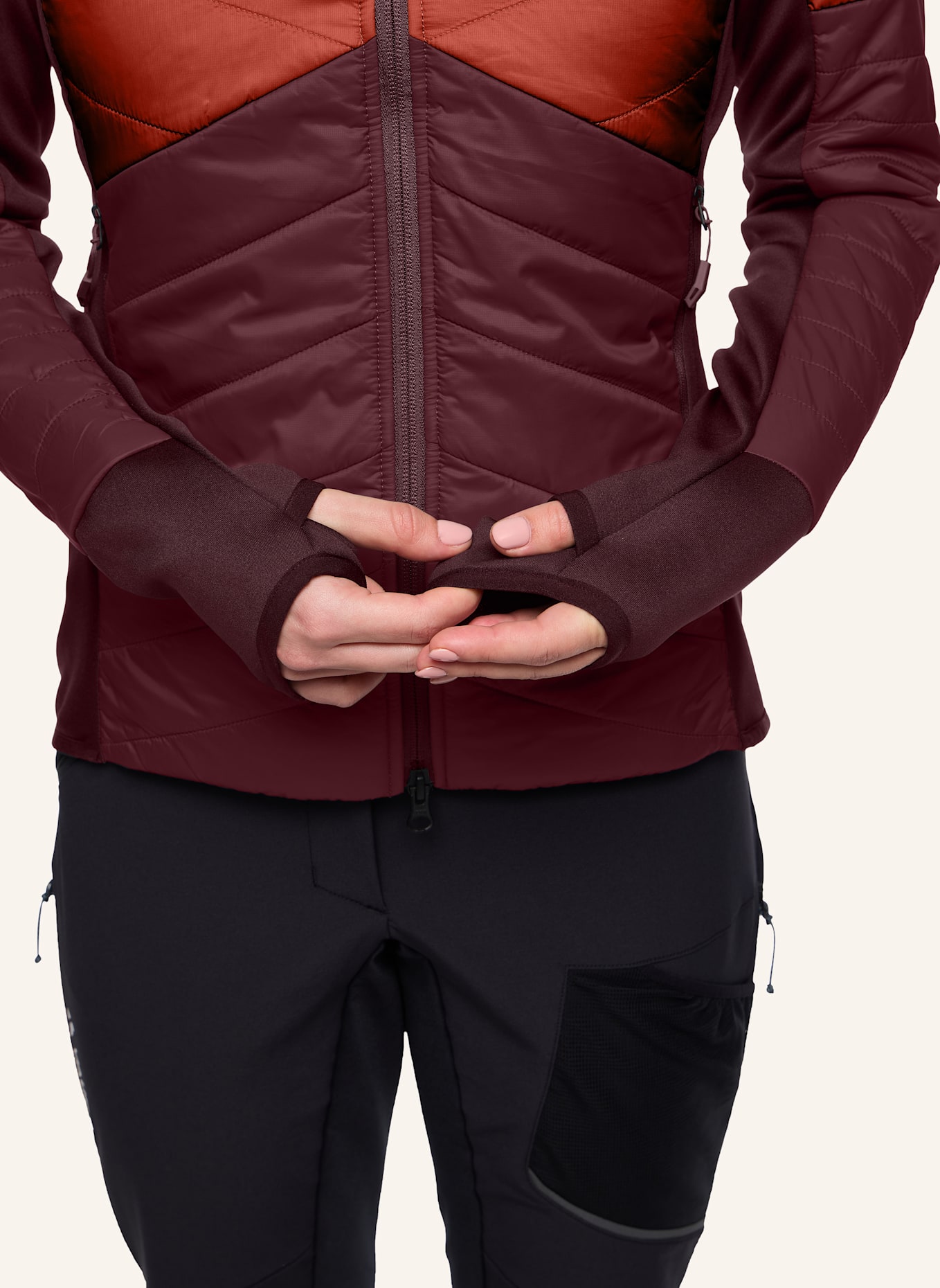 VAUDE Outdoor-Jacke W SESVENNA JACKET IV: ROT