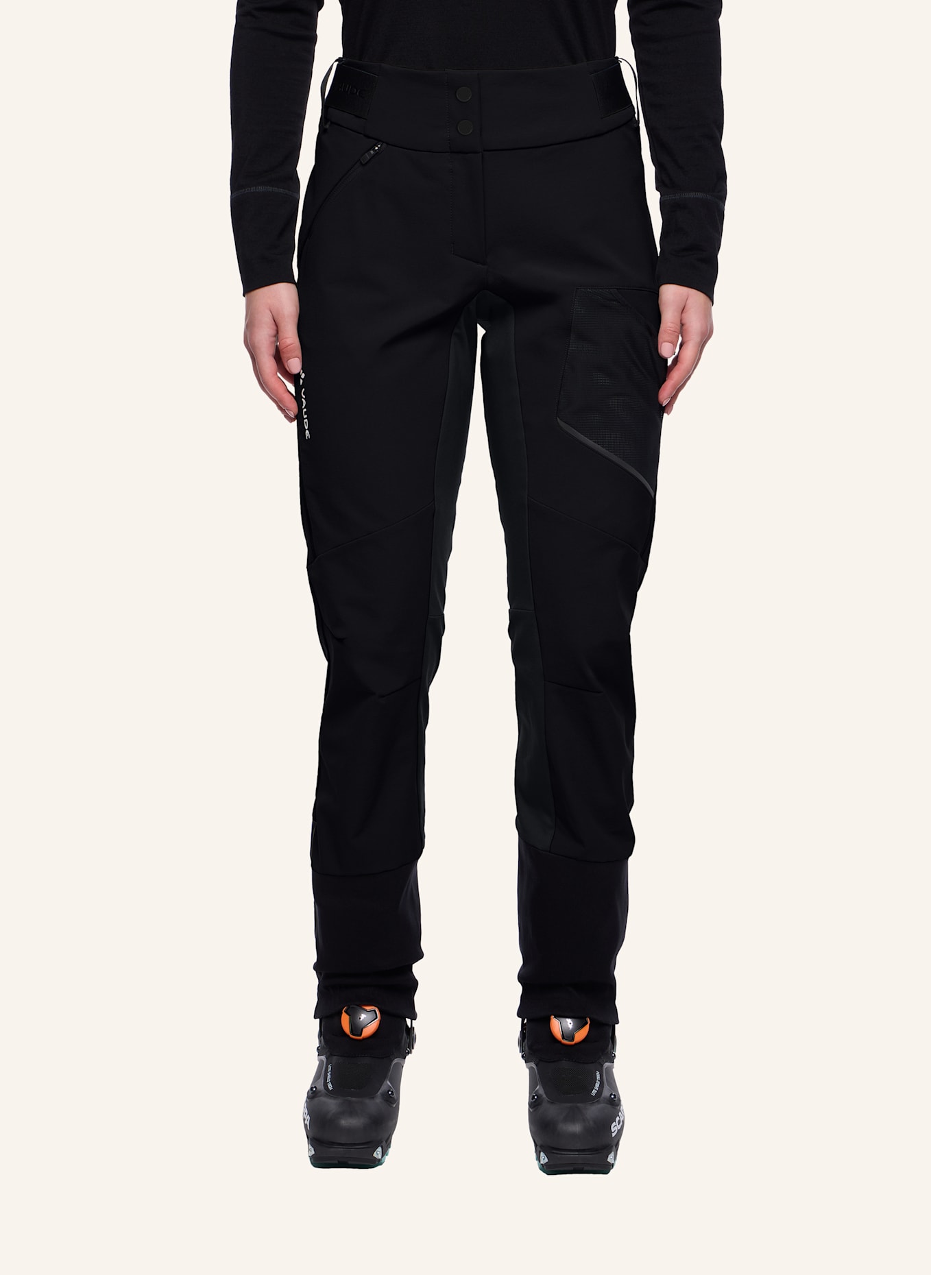 VAUDE Outdoor-Hose W LARICE LIGHT PANTS IV: SCHWARZ