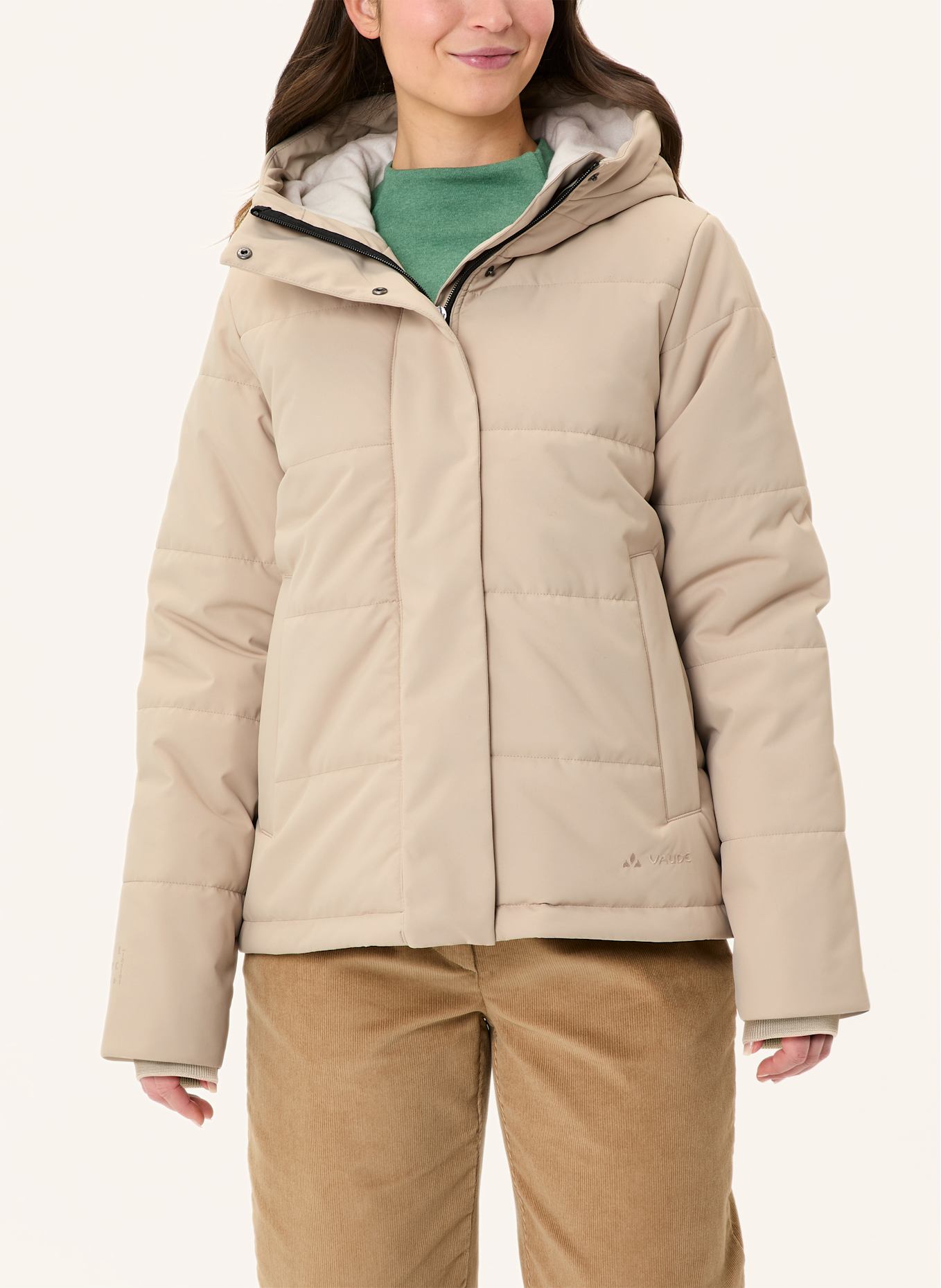 VAUDE Steppjacke COREWAY: BEIGE
