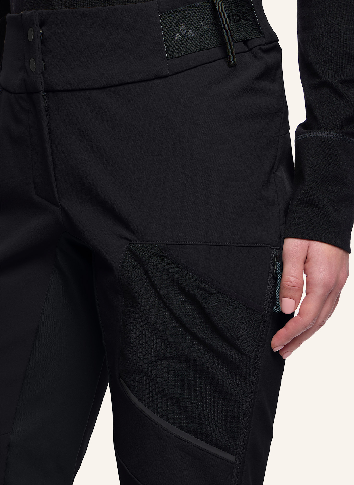 VAUDE Outdoor-Hose W LARICE LIGHT PANTS IV: SCHWARZ
