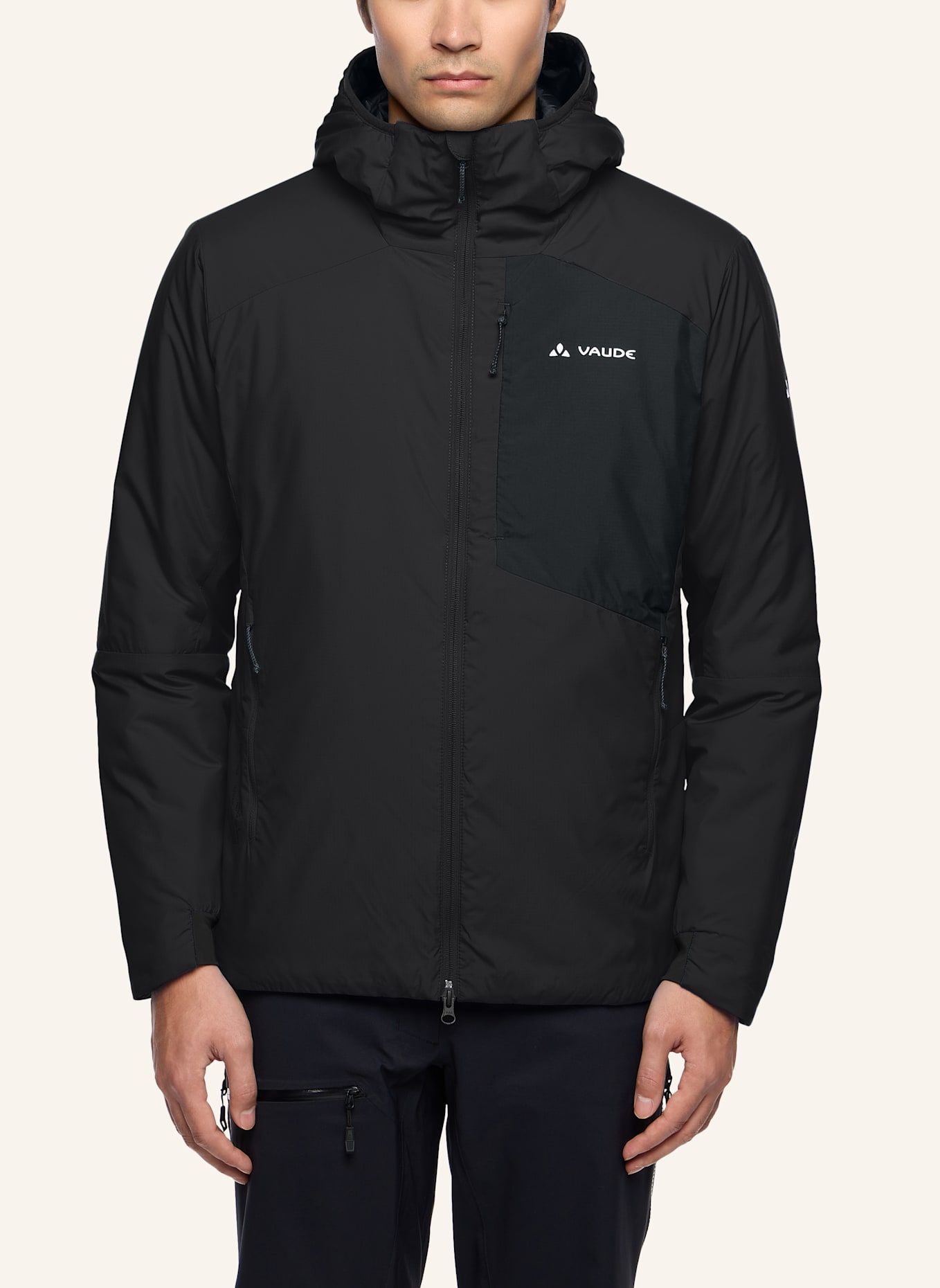 VAUDE Outdoor-Jacke M MONVISO WARM JACKET: SCHWARZ