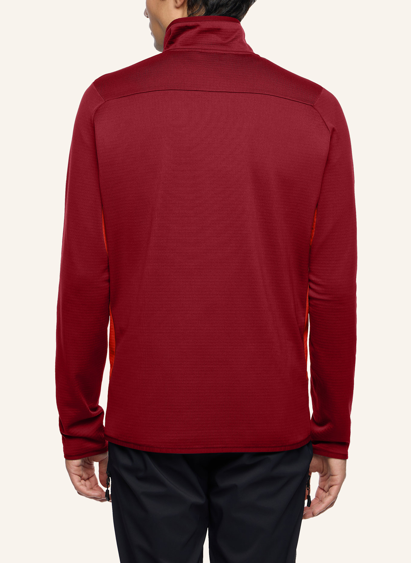 VAUDE Fleecejacke MONVISO: ROT