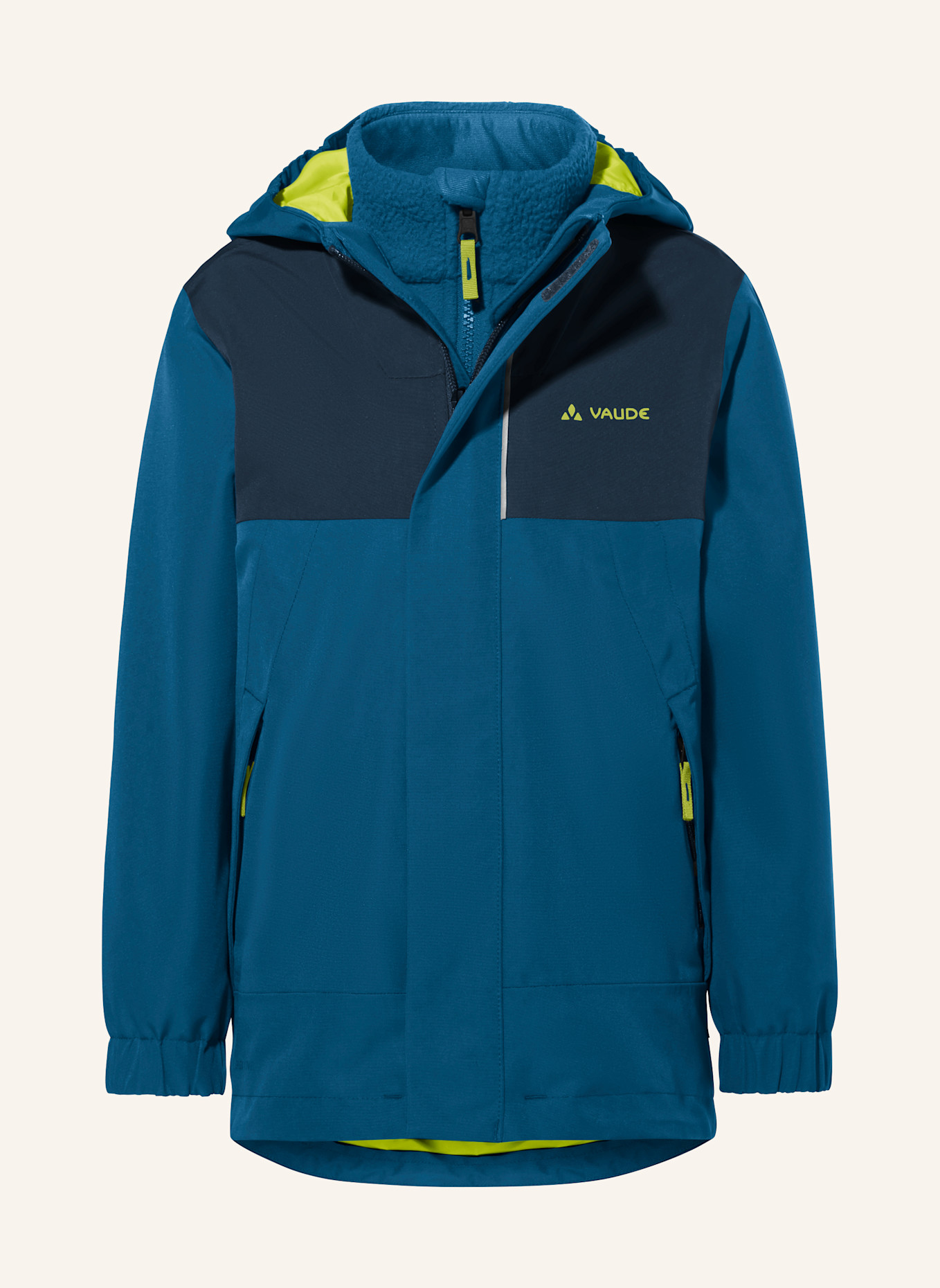 VAUDE 3in1-Jacken KIDS CAPREA 3IN1 JACKET: BLAU