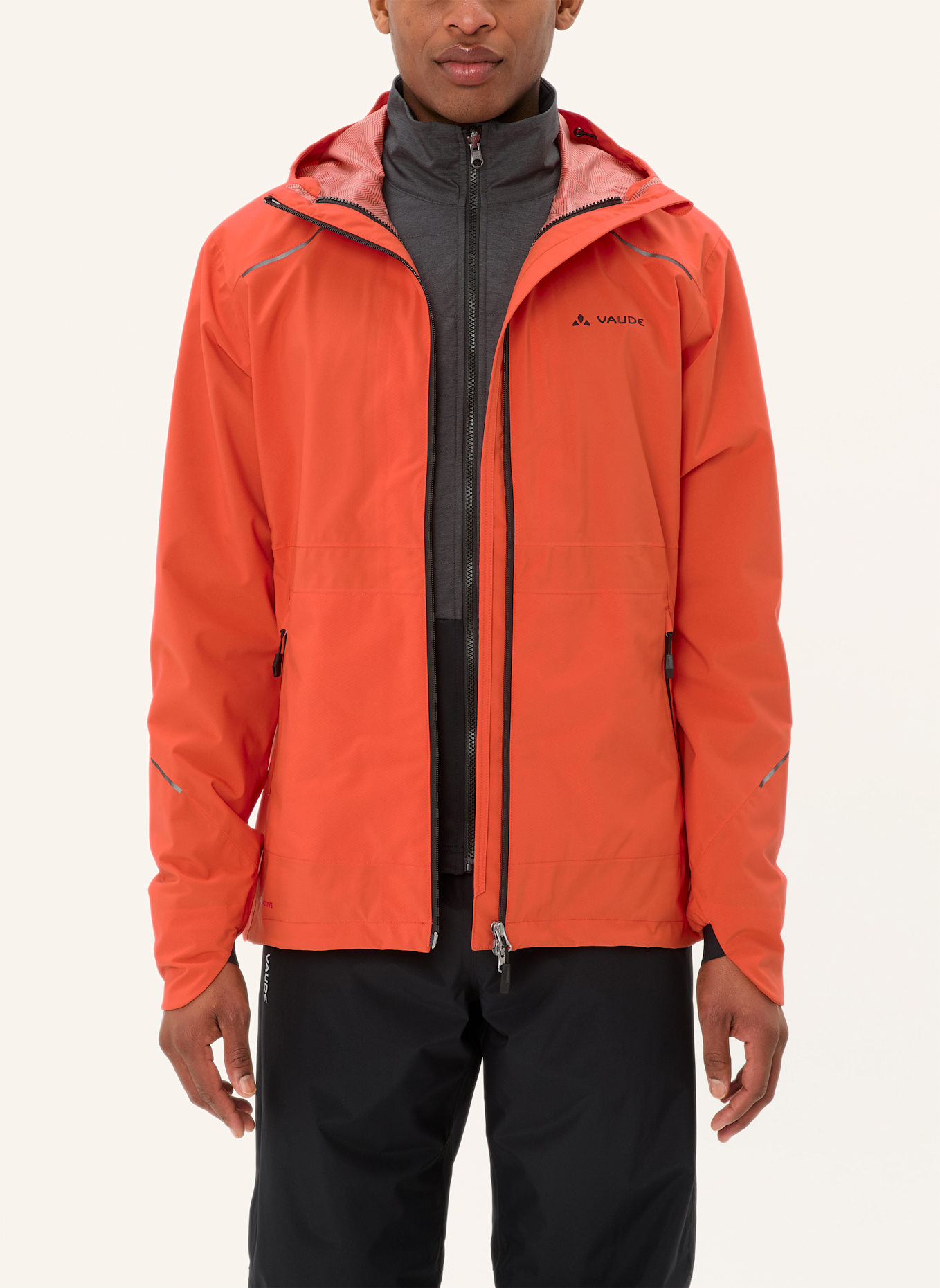 VAUDE 3in1-Jacken M YARAS 3IN1 JACKET: ROT