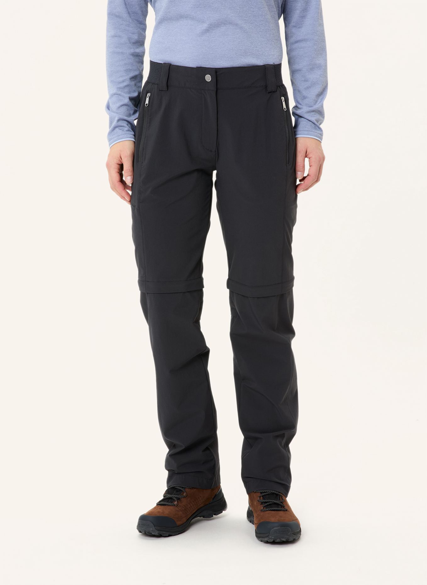 VAUDE Zipp-off-Hose FARLEY II: SCHWARZ