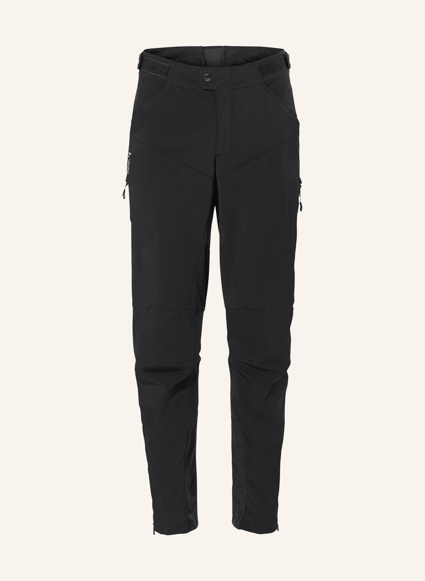VAUDE Radhose ohne gepolsterten Einsatz M QIMSA SFT PANTS II: SCHWARZ