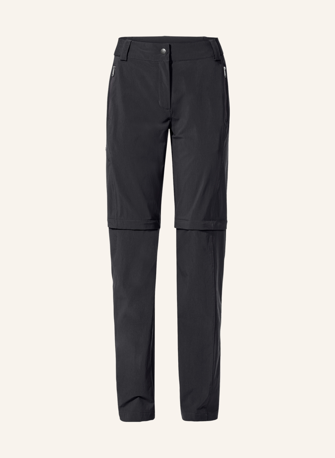 VAUDE Zipp-off-Hose FARLEY II: SCHWARZ
