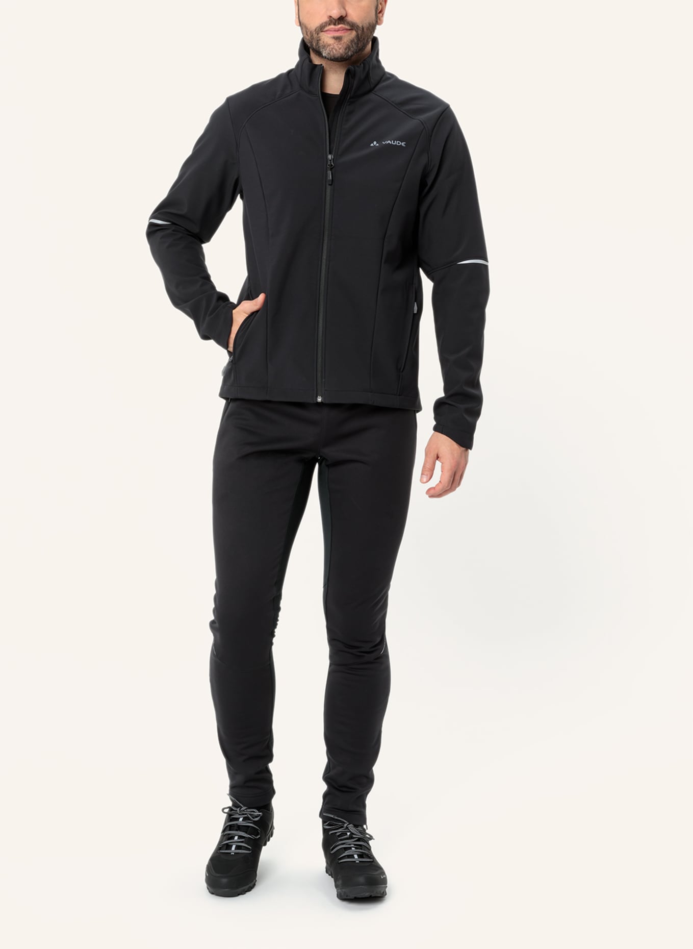 VAUDE Radjacke WINTRY JACKET IV: SCHWARZ