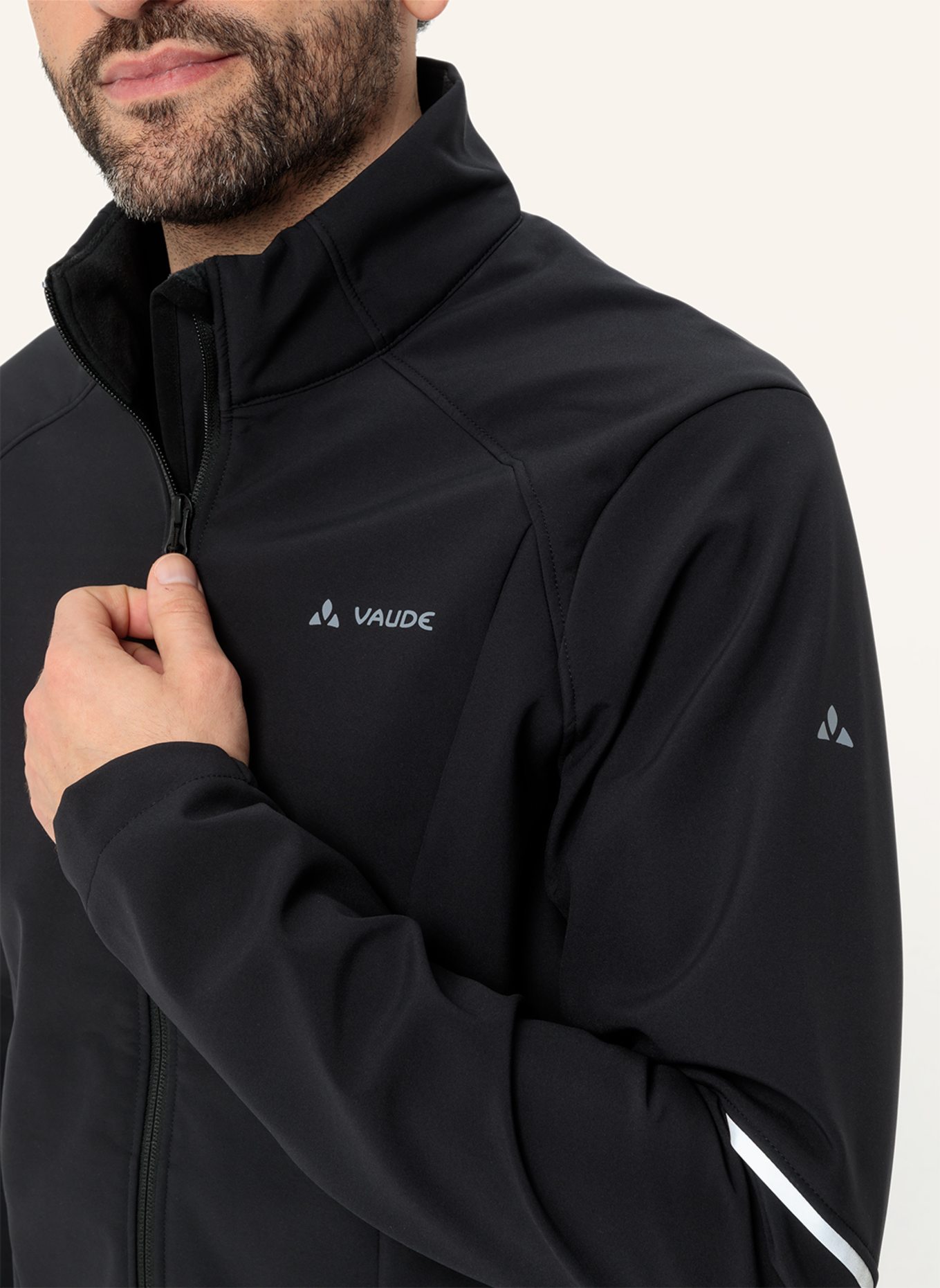 VAUDE Radjacke WINTRY JACKET IV: SCHWARZ