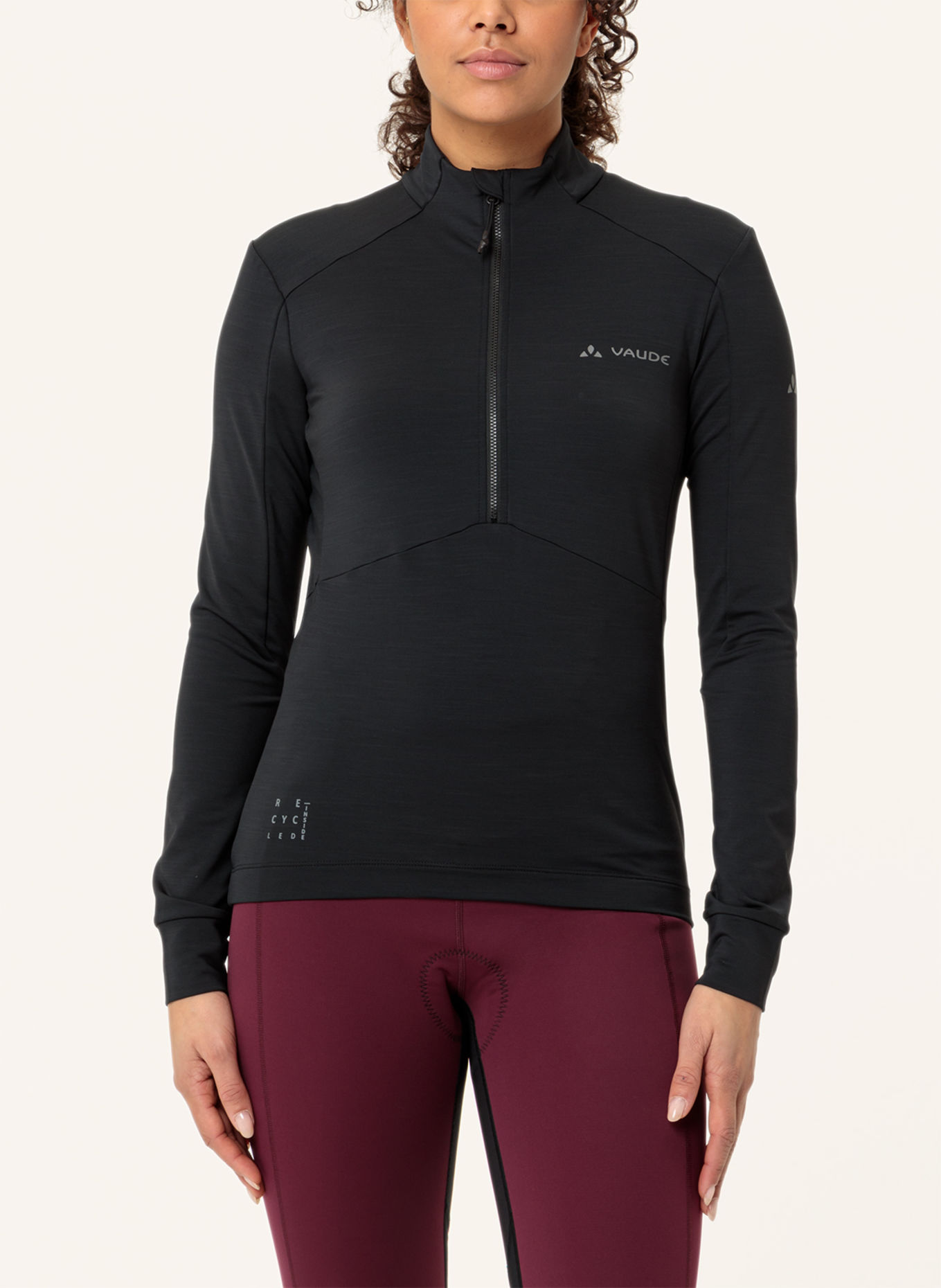 VAUDE Radtrikot KURO: SCHWARZ
