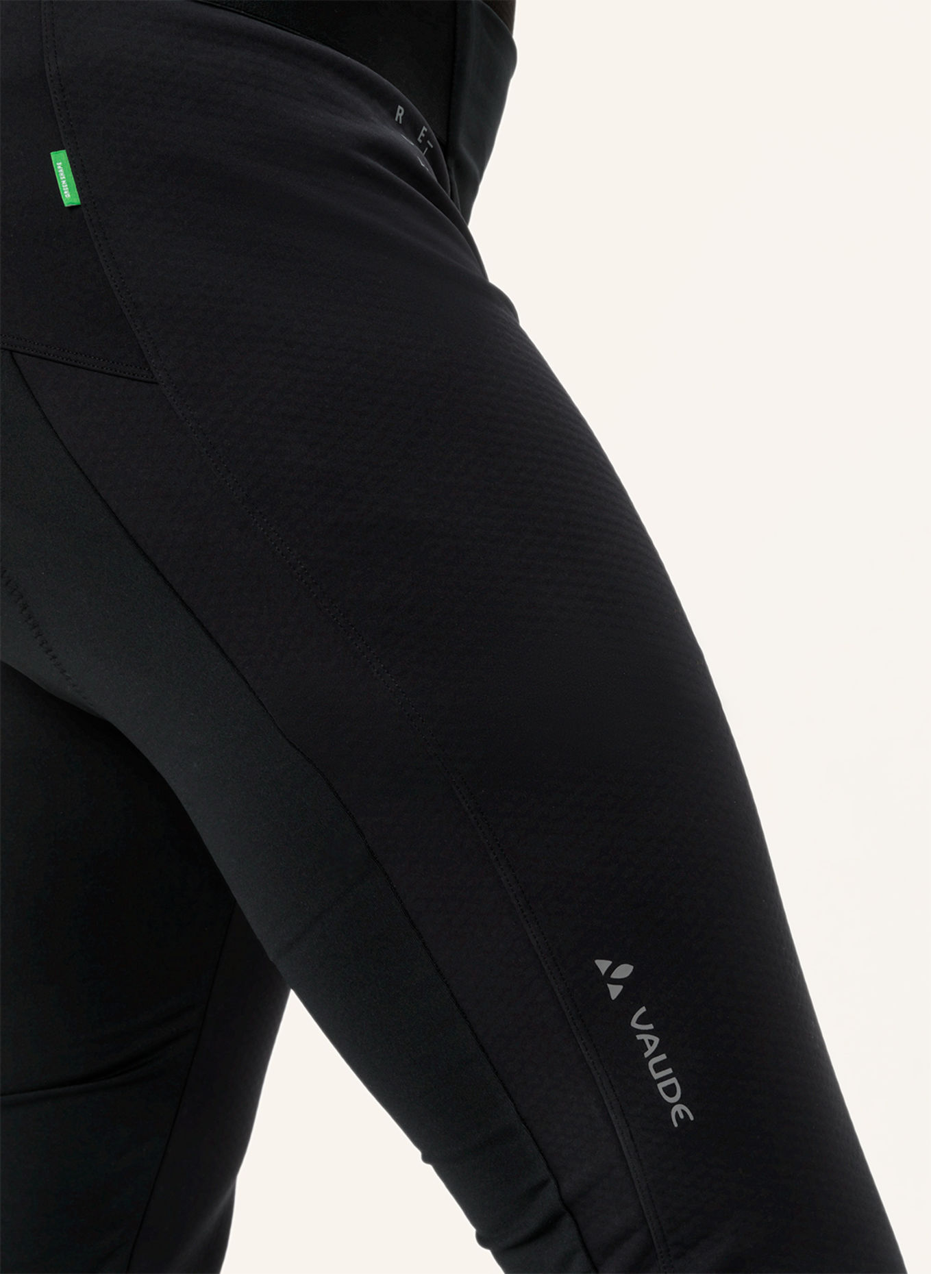 VAUDE Radhose mit gepolstertem Einsatz M KURO ESSENTIAL WARM TH: SCHWARZ