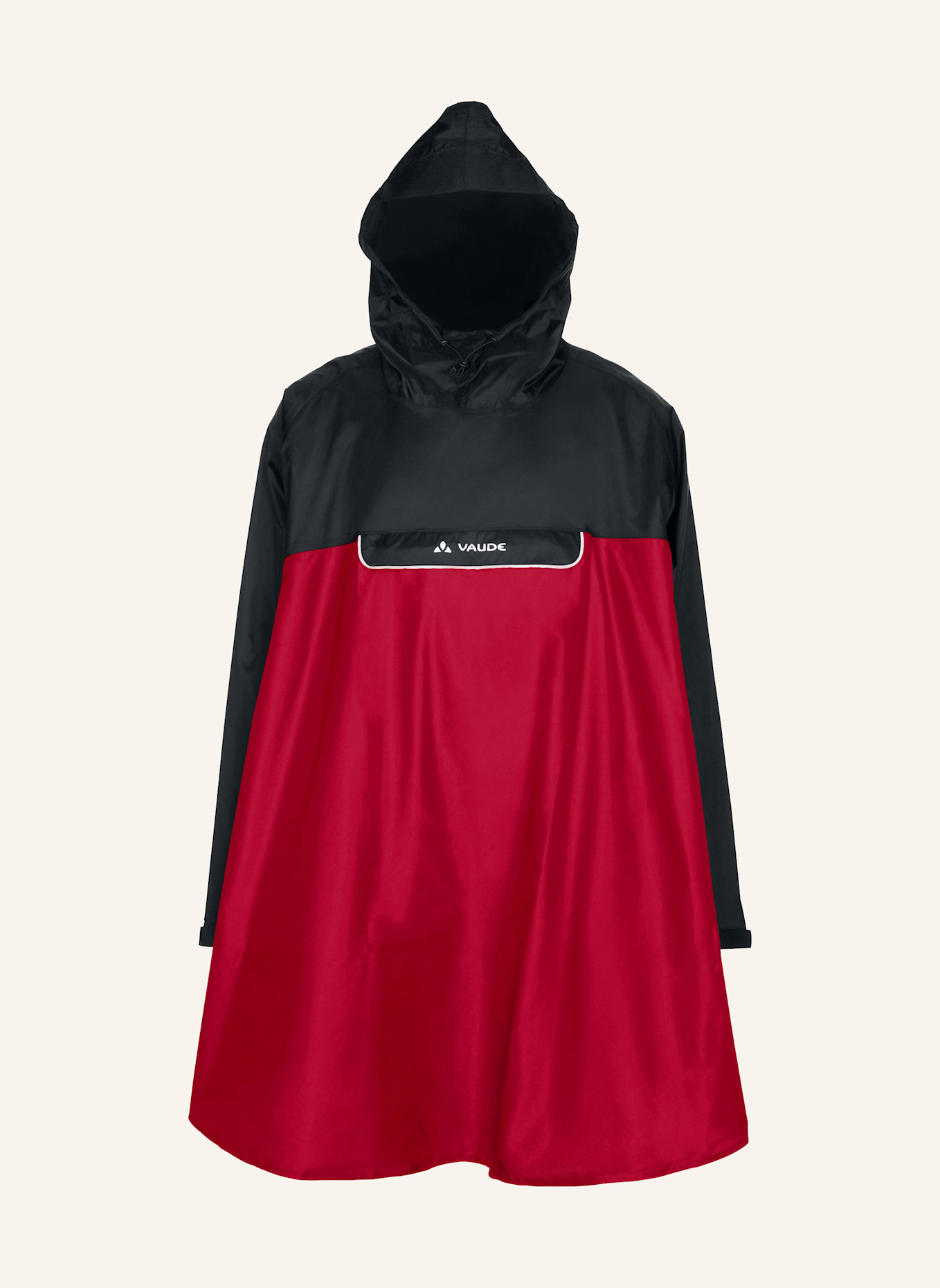 VAUDE Poncho VALERO PONCHO: ROT