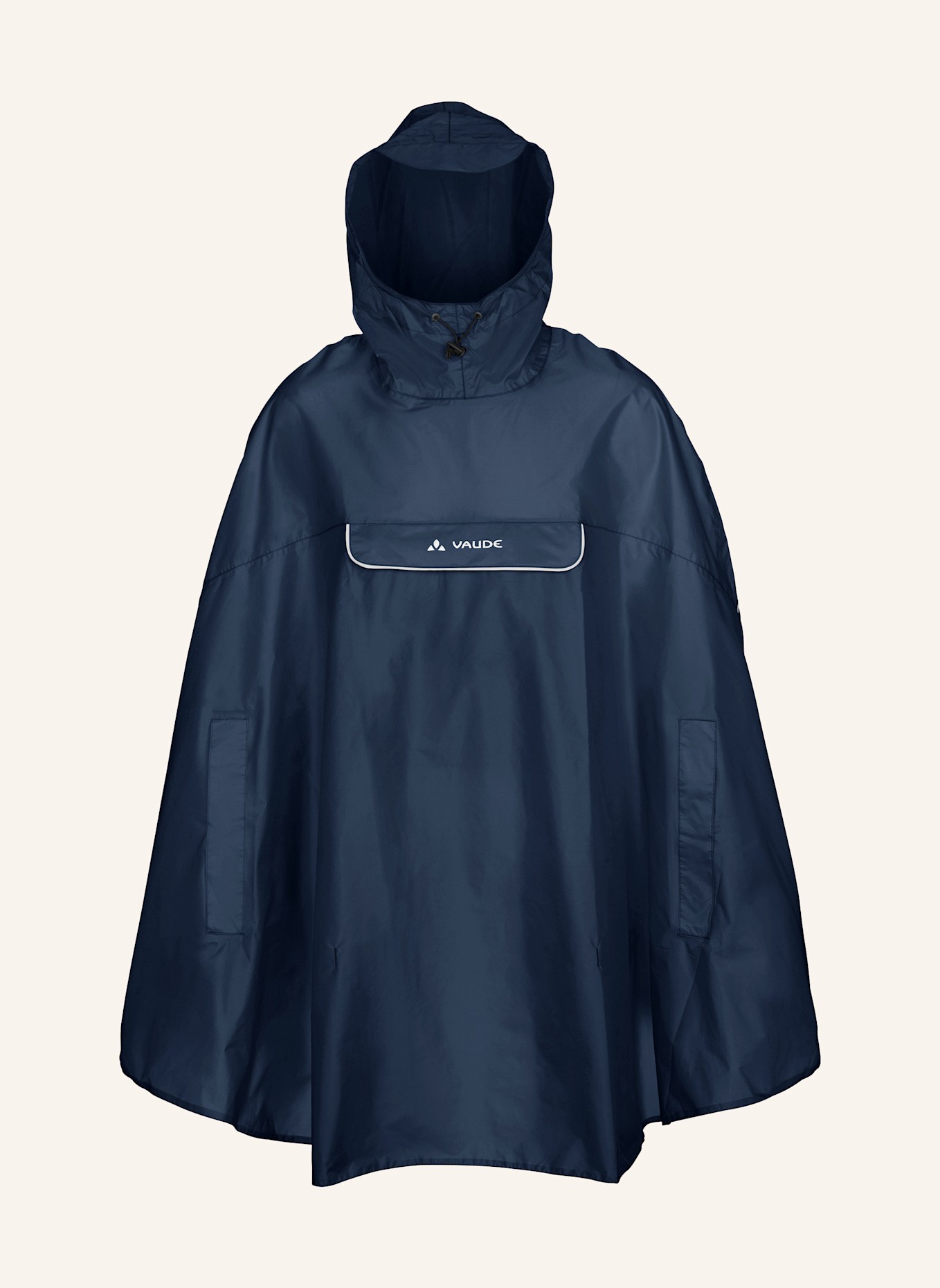 VAUDE Regenponcho VALDIPINO: BLAU