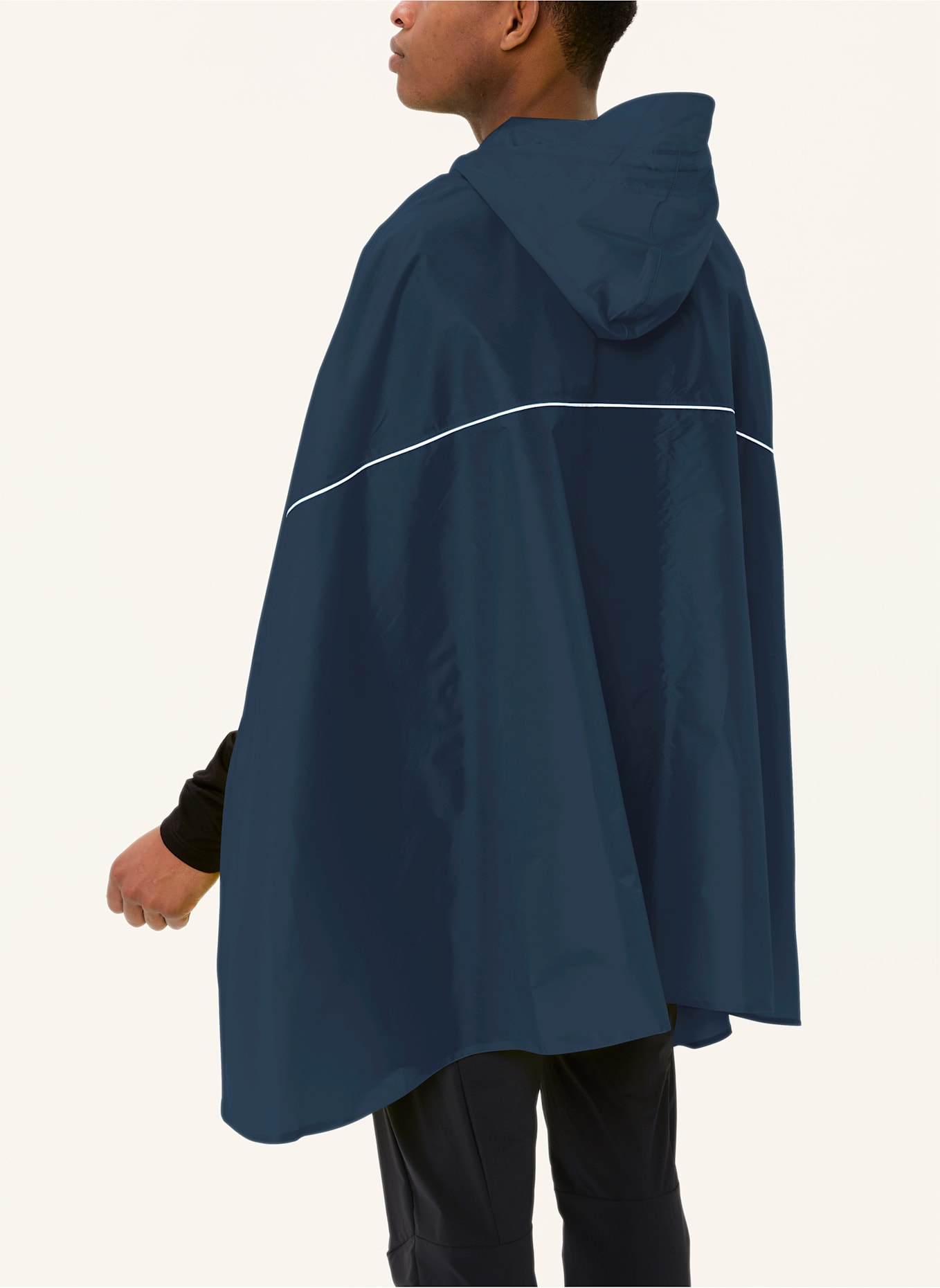 VAUDE Regenponcho VALDIPINO: BLAU