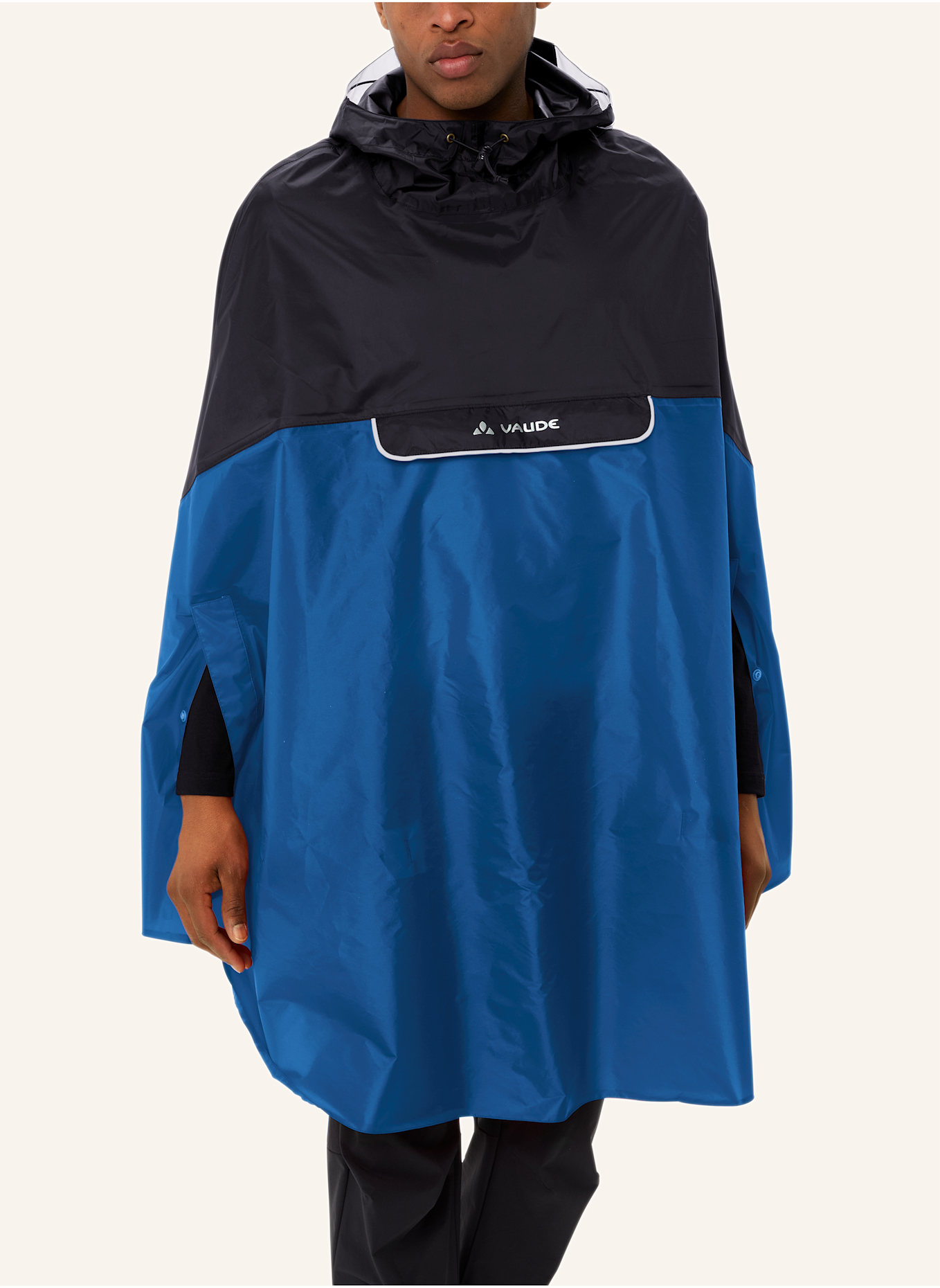 VAUDE Poncho COVERO PONCHO II: BLAU