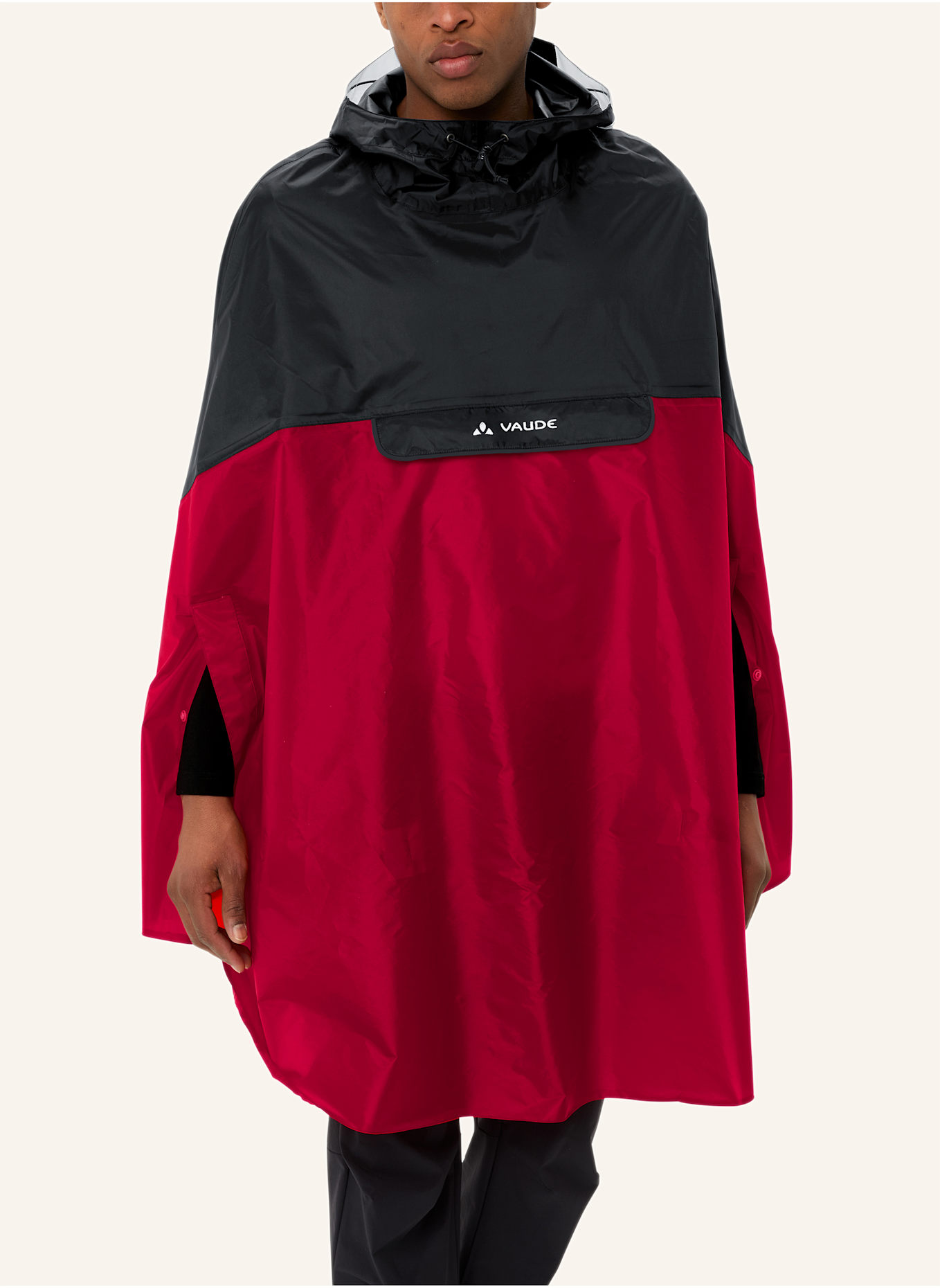 VAUDE Poncho COVERO PONCHO II: ROT
