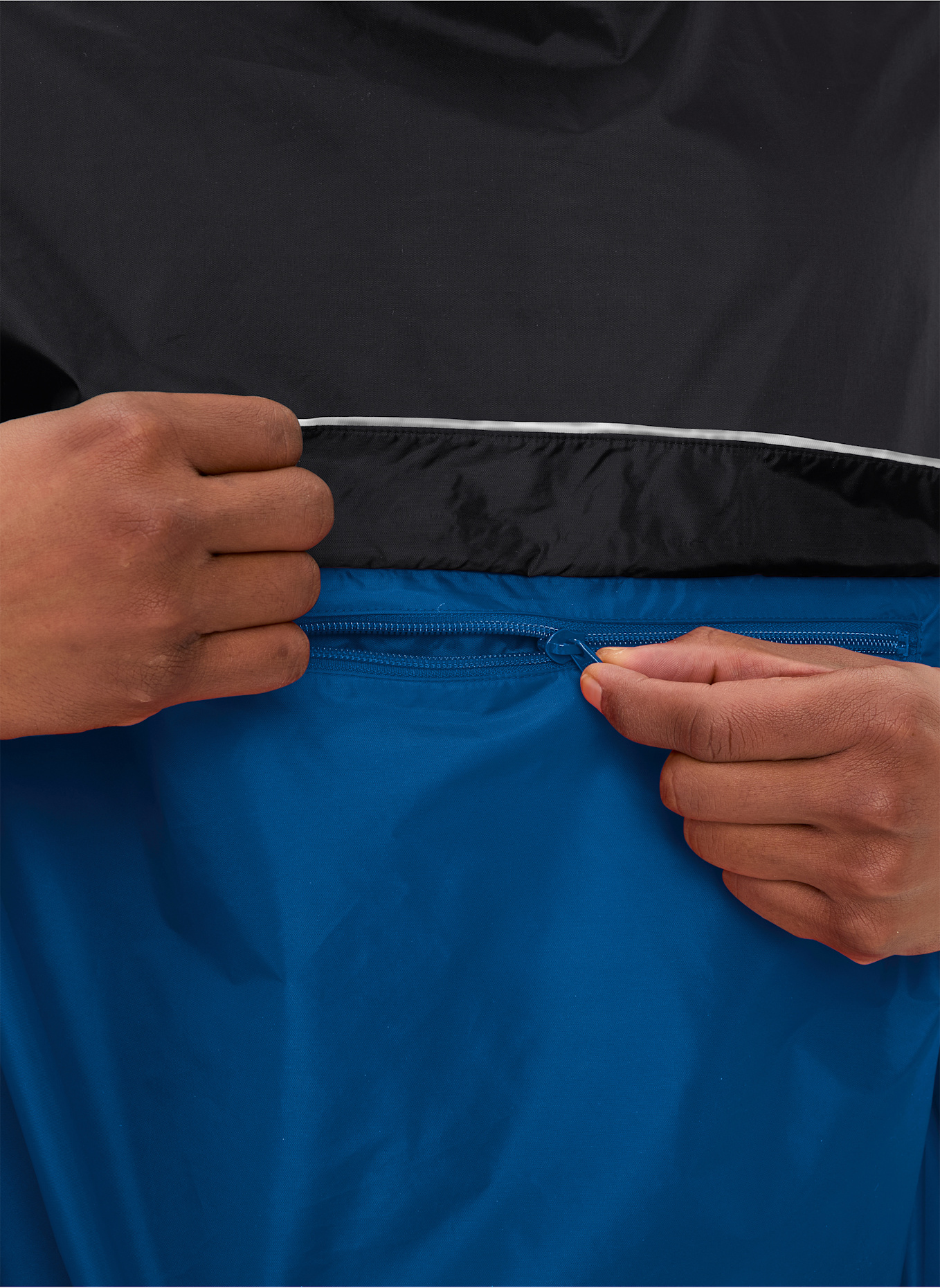 VAUDE Poncho COVERO PONCHO II: BLAU