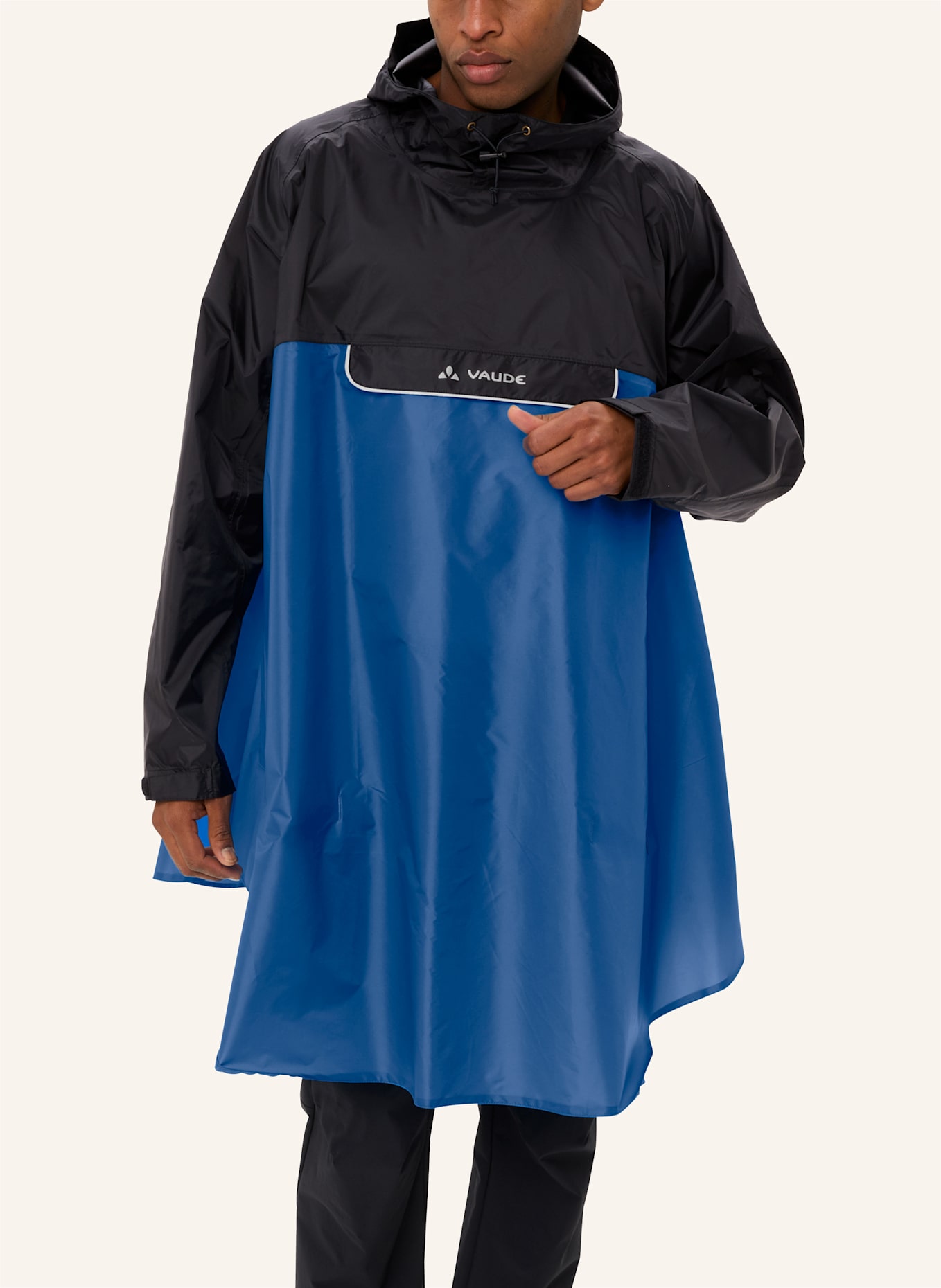 VAUDE Poncho VALERO PONCHO: BLAU