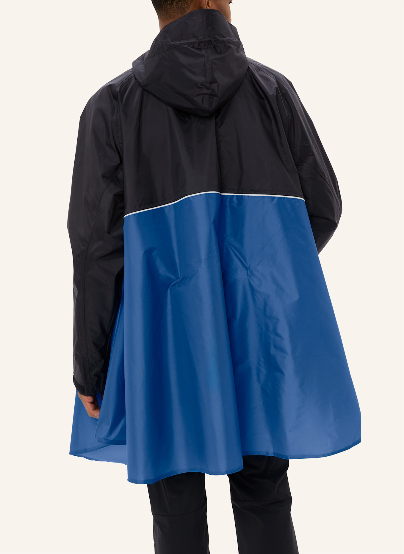 VAUDE Poncho VALERO PONCHO: BLAU