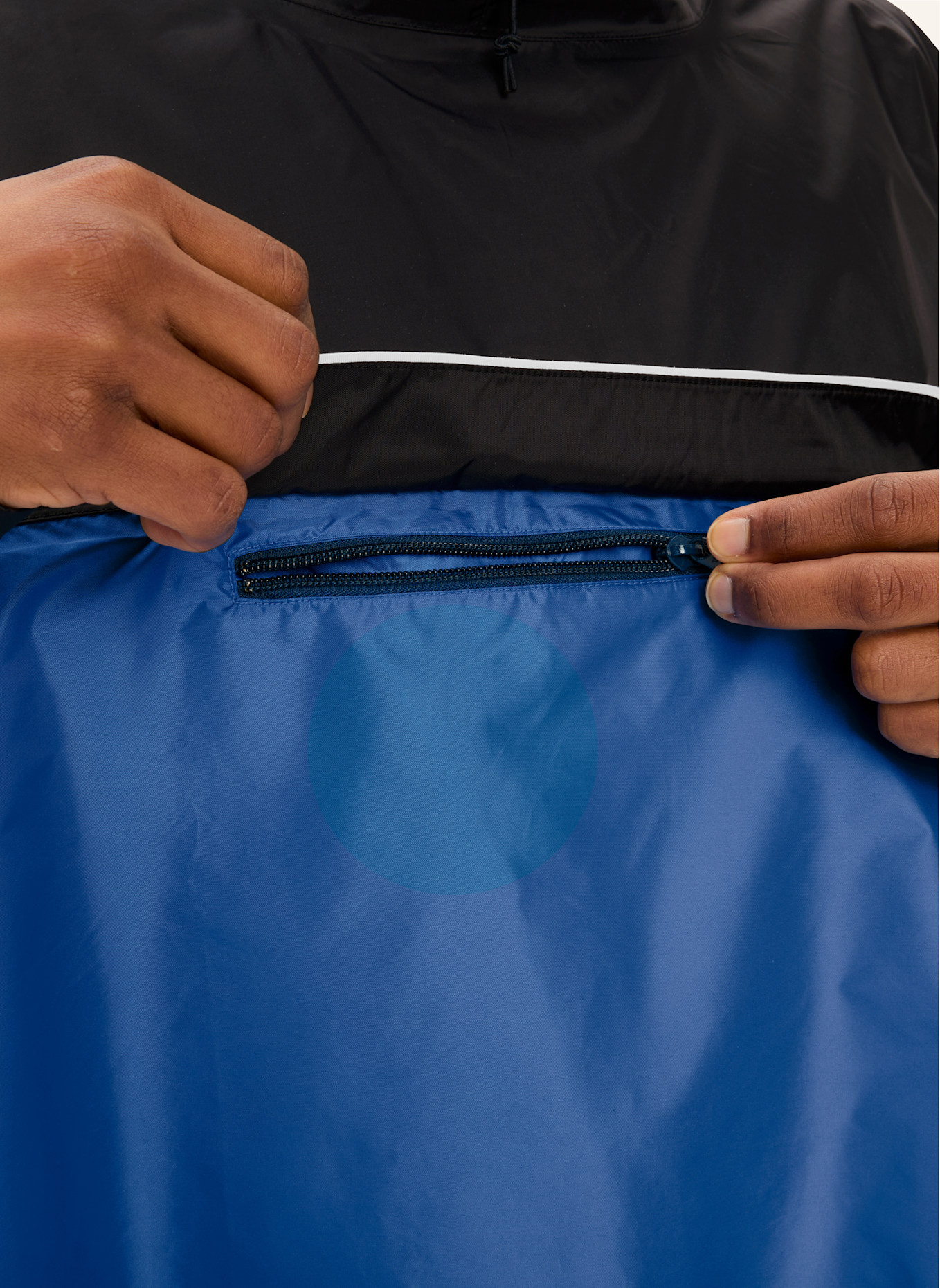 VAUDE Poncho VALERO PONCHO: BLAU